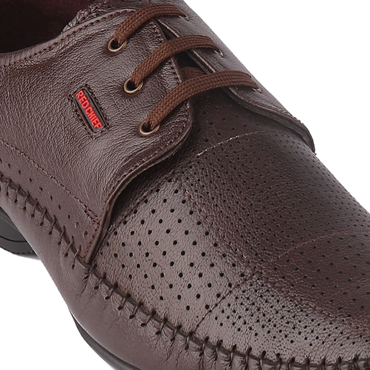 Red Chief Brown Formal Shoes for Men RC1340A 003 - Image 7