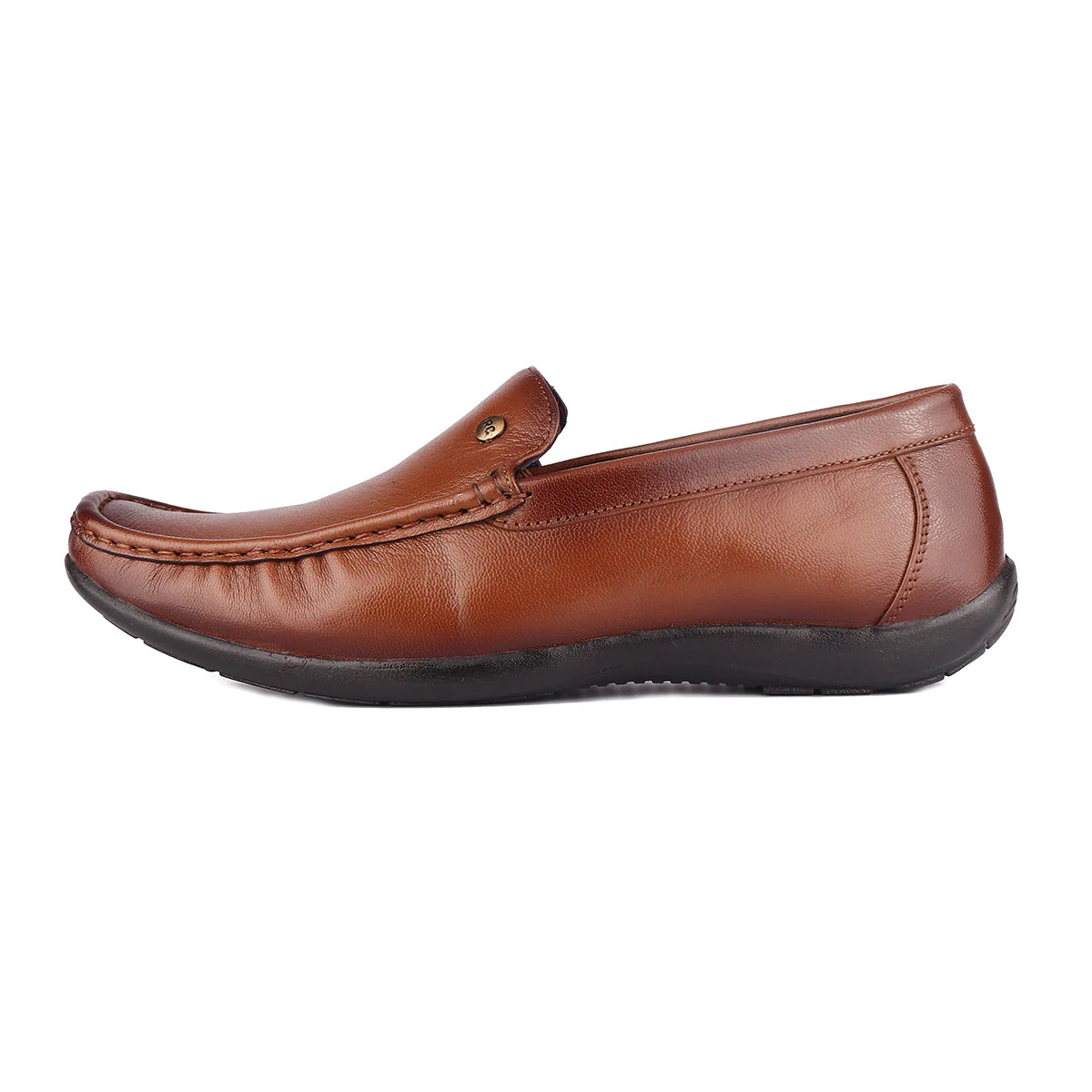 Red Chief Tan Formal Loafer Shoes for Men RC1850 006 - Image 4