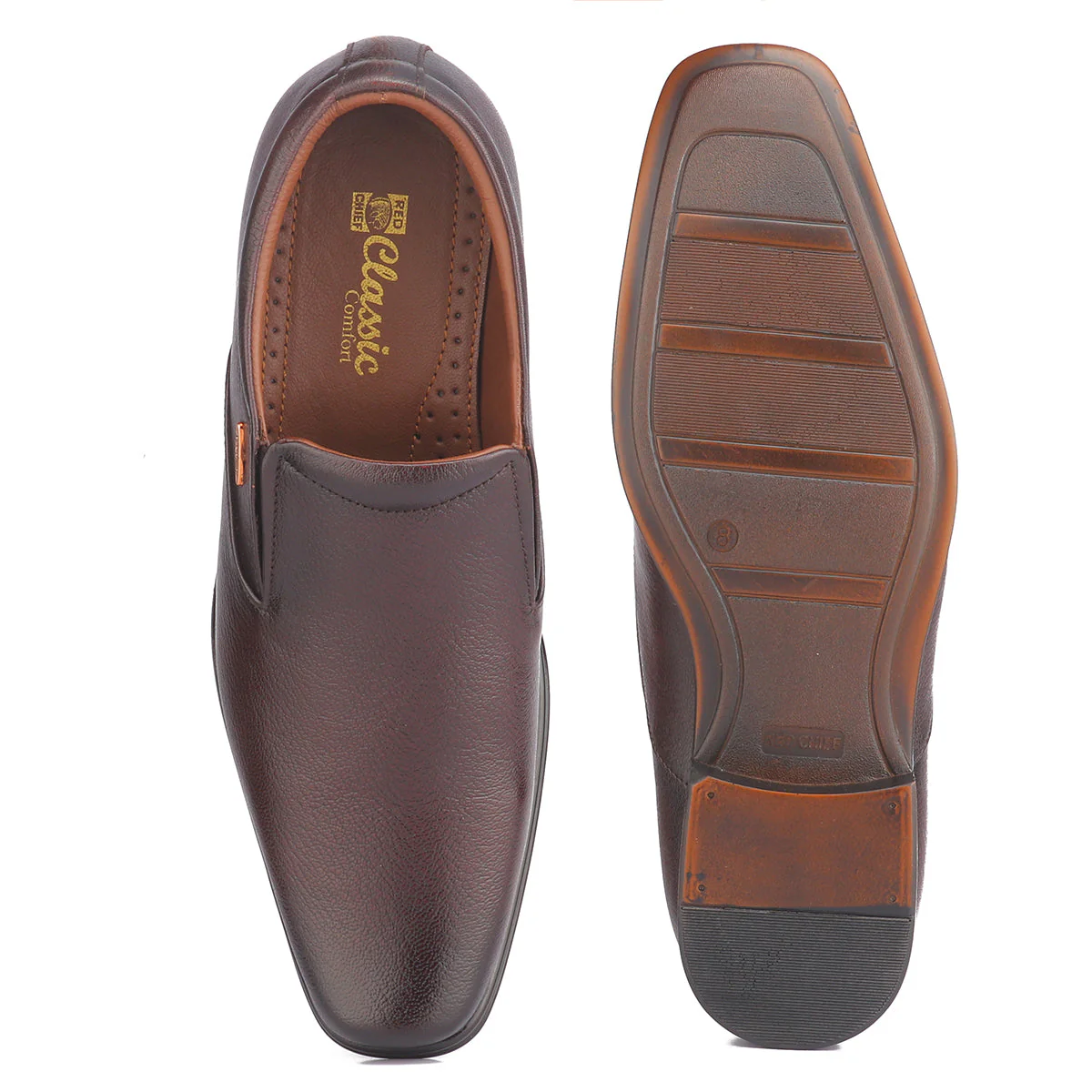 Red Chief Dark Brown Formal Shoes for Men RC1999 095 - Image 9