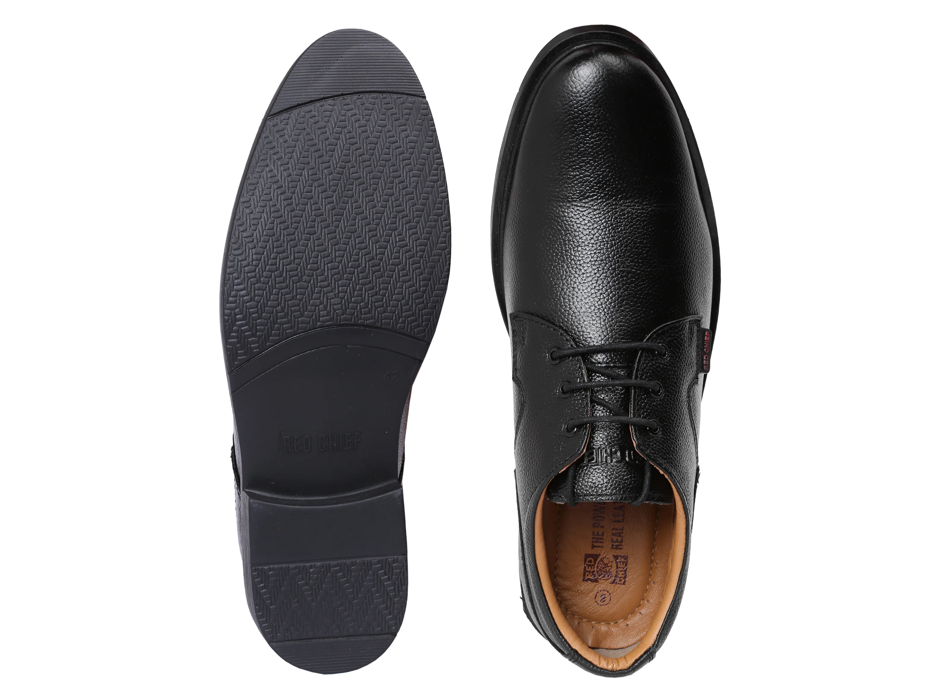 Red Chief Black Formal Shoes for Men RC2282 001 - Image 5