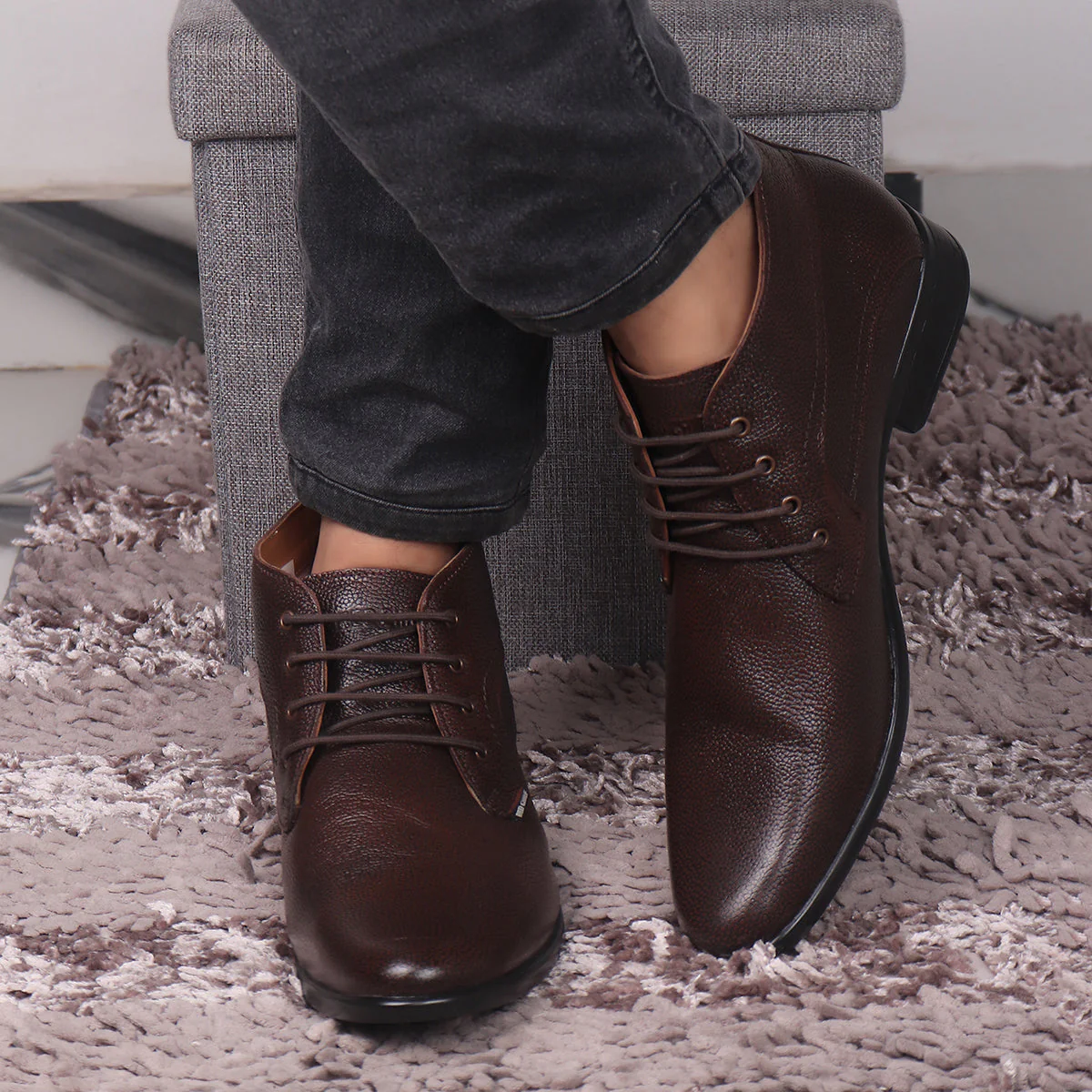 Red Chief Brown Formal Shoes for Men RC2381 003 - Image 9