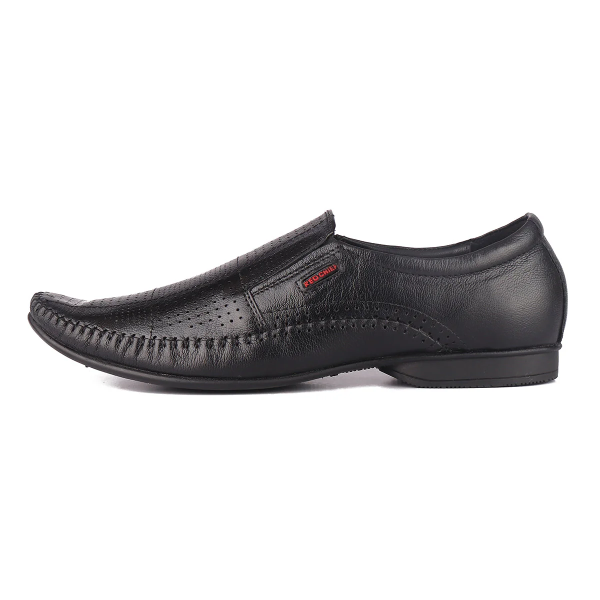 Red Chief Black Formal Shoes for Men RC3420 001 - Image 3