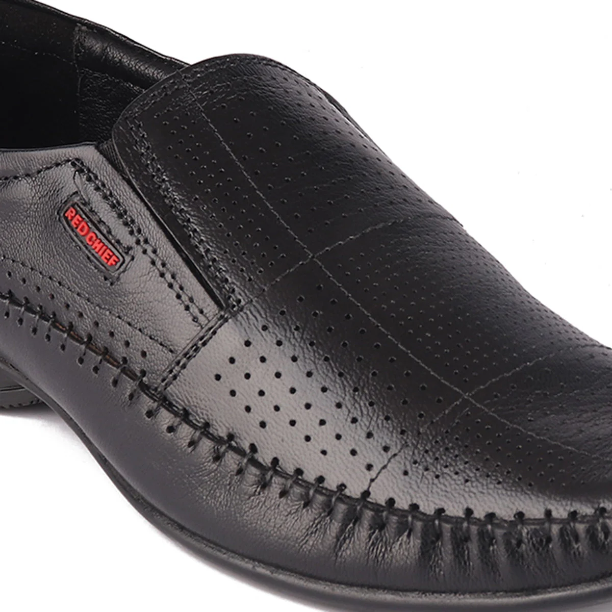 Red Chief Black Formal Shoes for Men RC3420 001 - Image 7