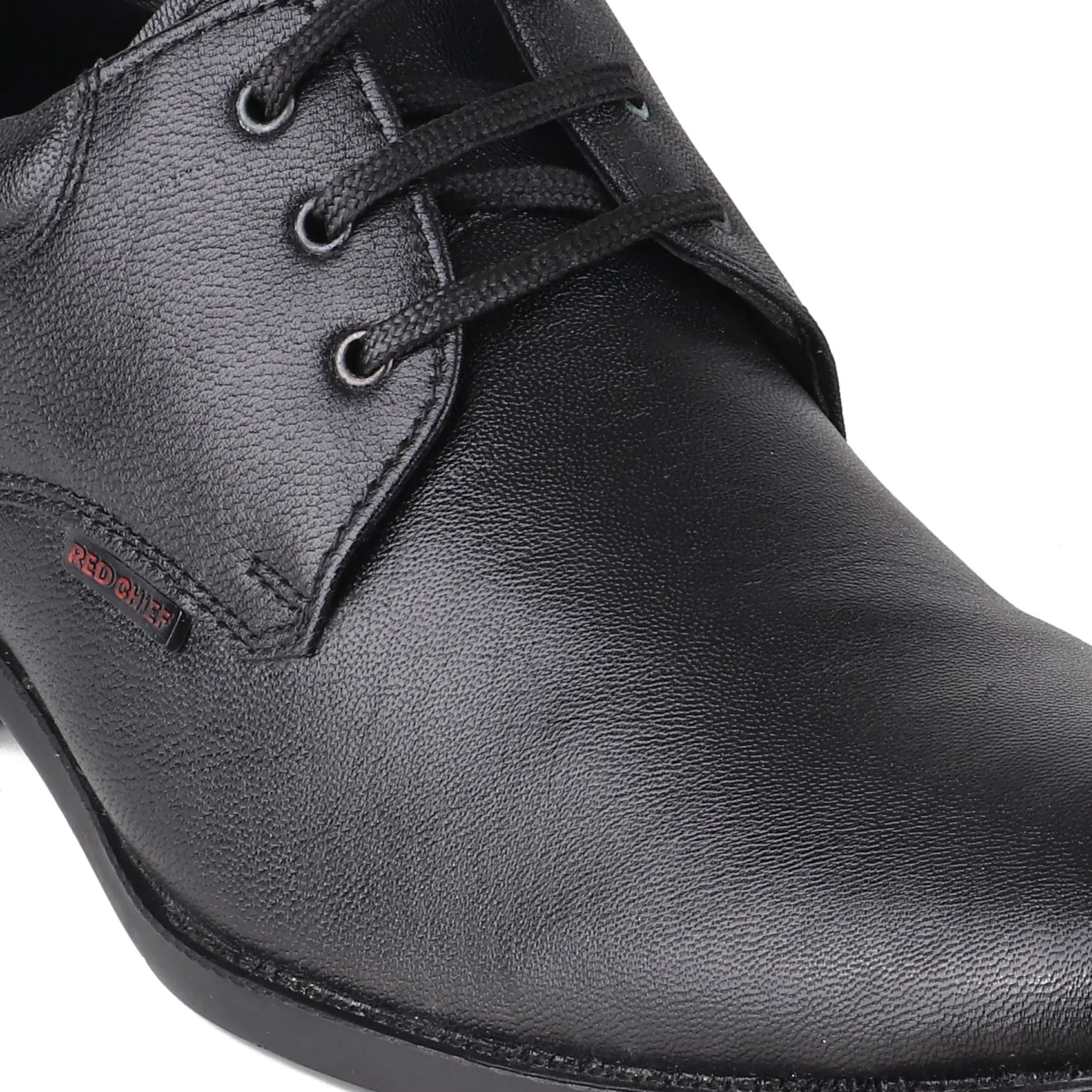 Red Chief Black Formal Shoes for Men RC3436 001 - Image 7