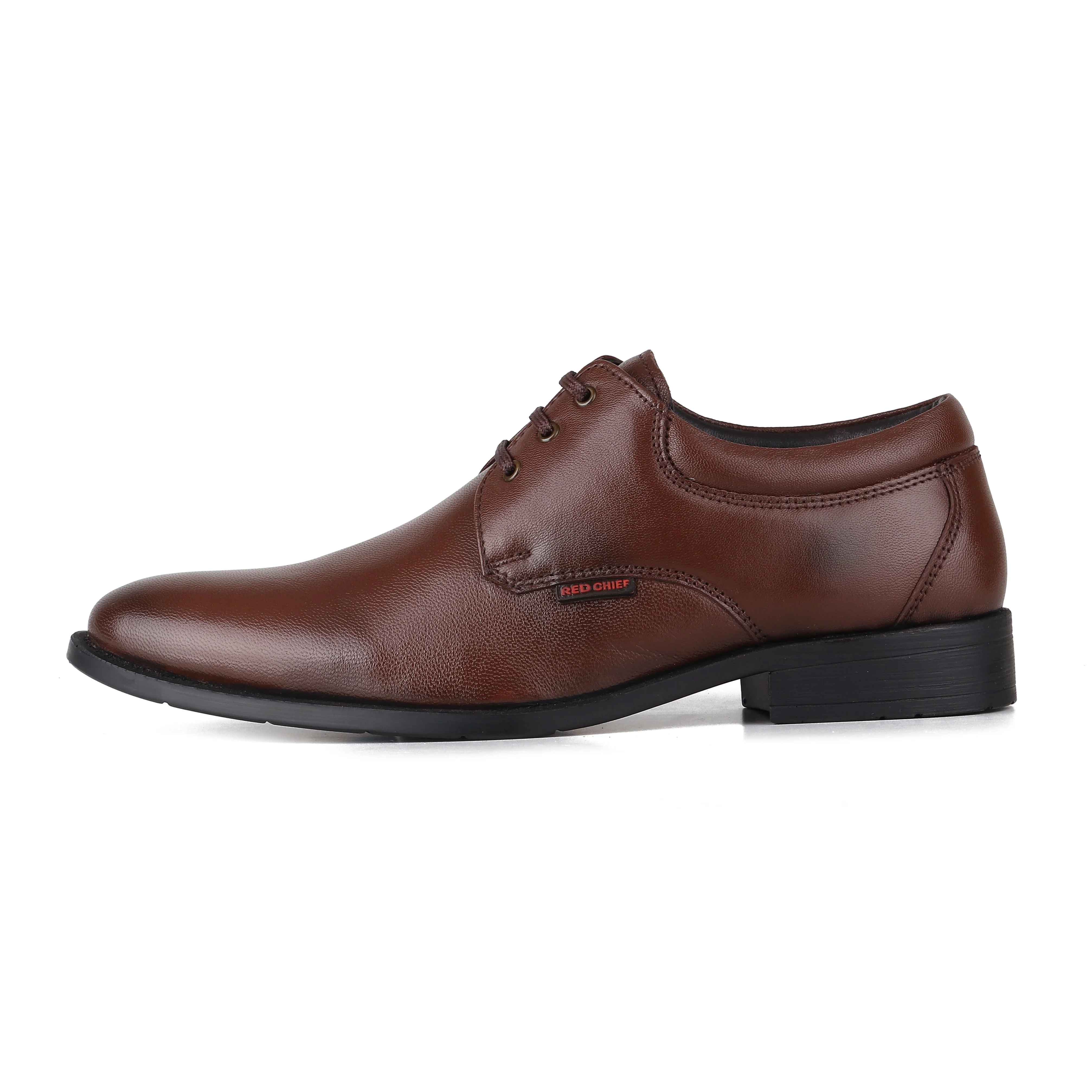 Red Chief Tan Formal Shoes for Men RC3436 006 - Image 3