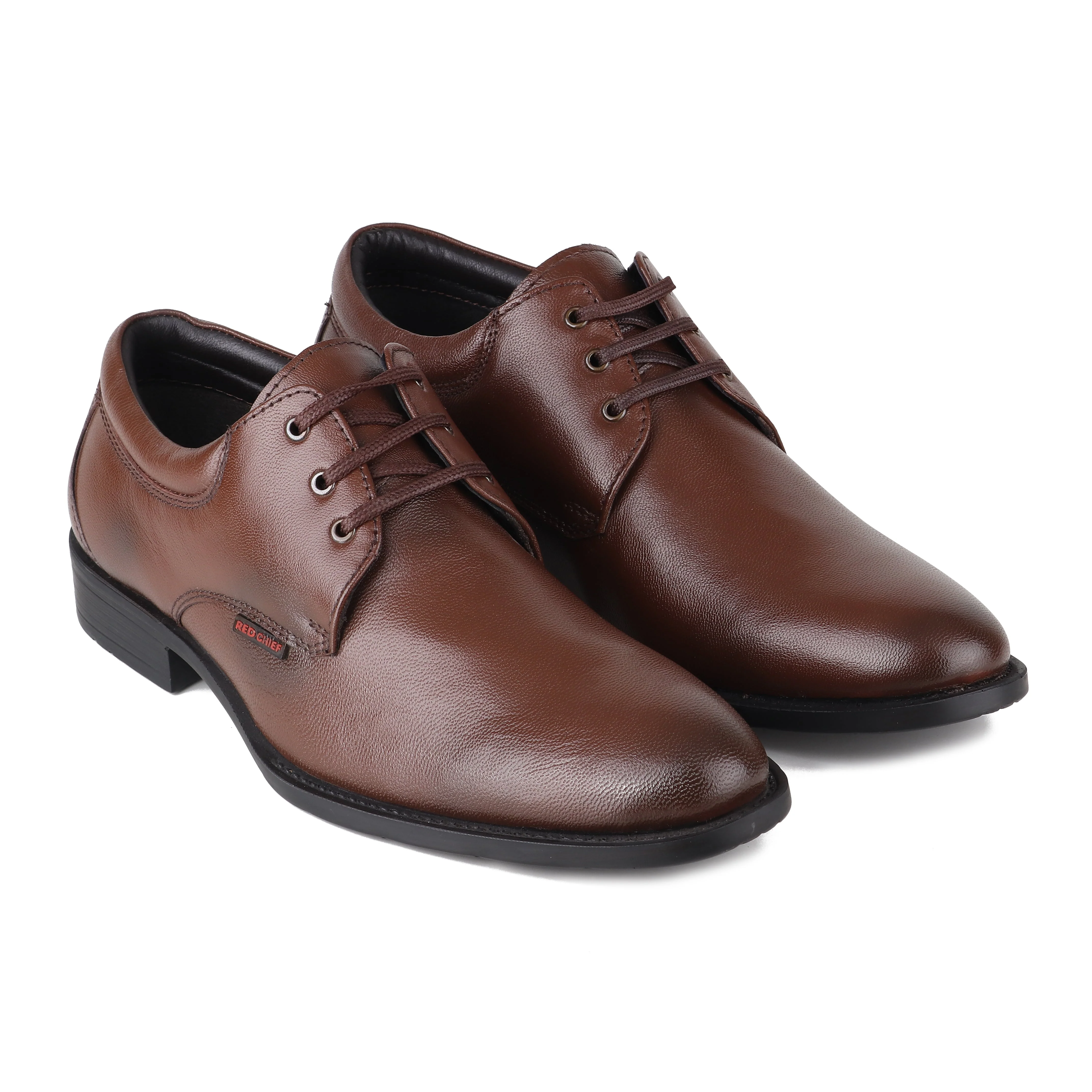 Red Chief Tan Formal Shoes for Men RC3436 006 - Image 4