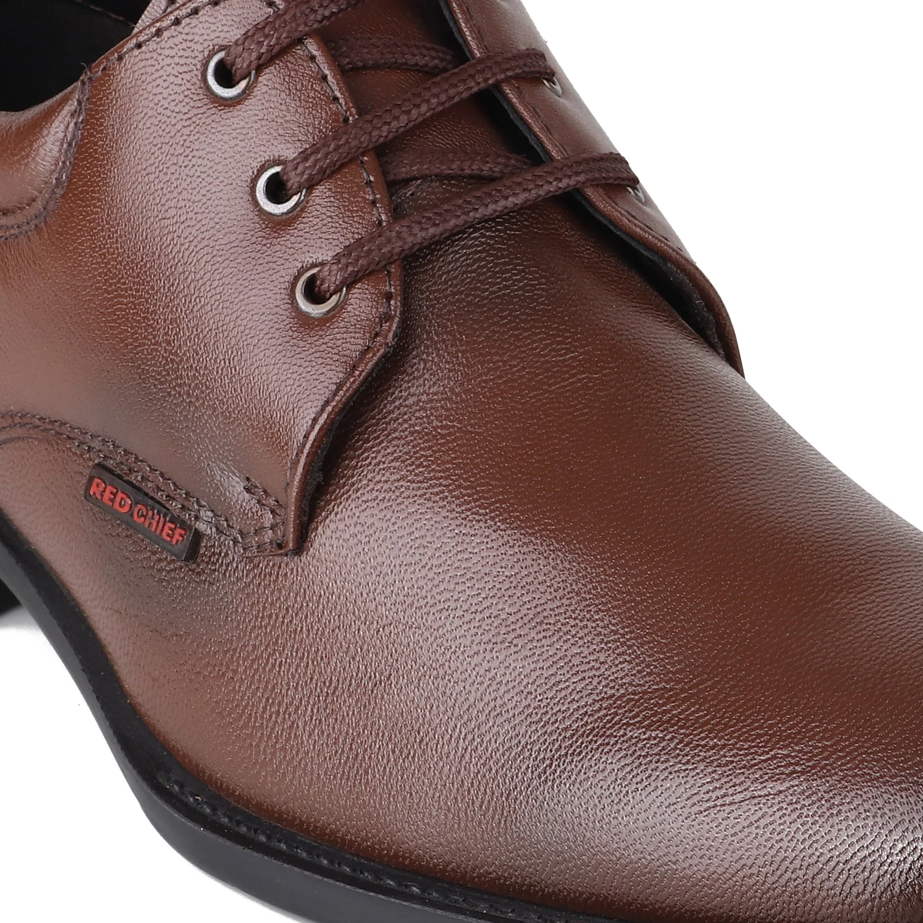 Red Chief Tan Formal Shoes for Men RC3436 006 - Image 7