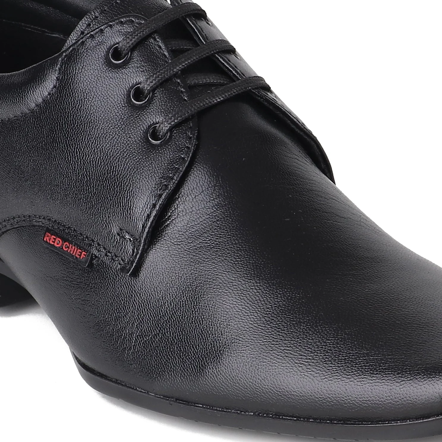 Red Chief Black Formal Shoes for Men RC3438 001 - Image 7