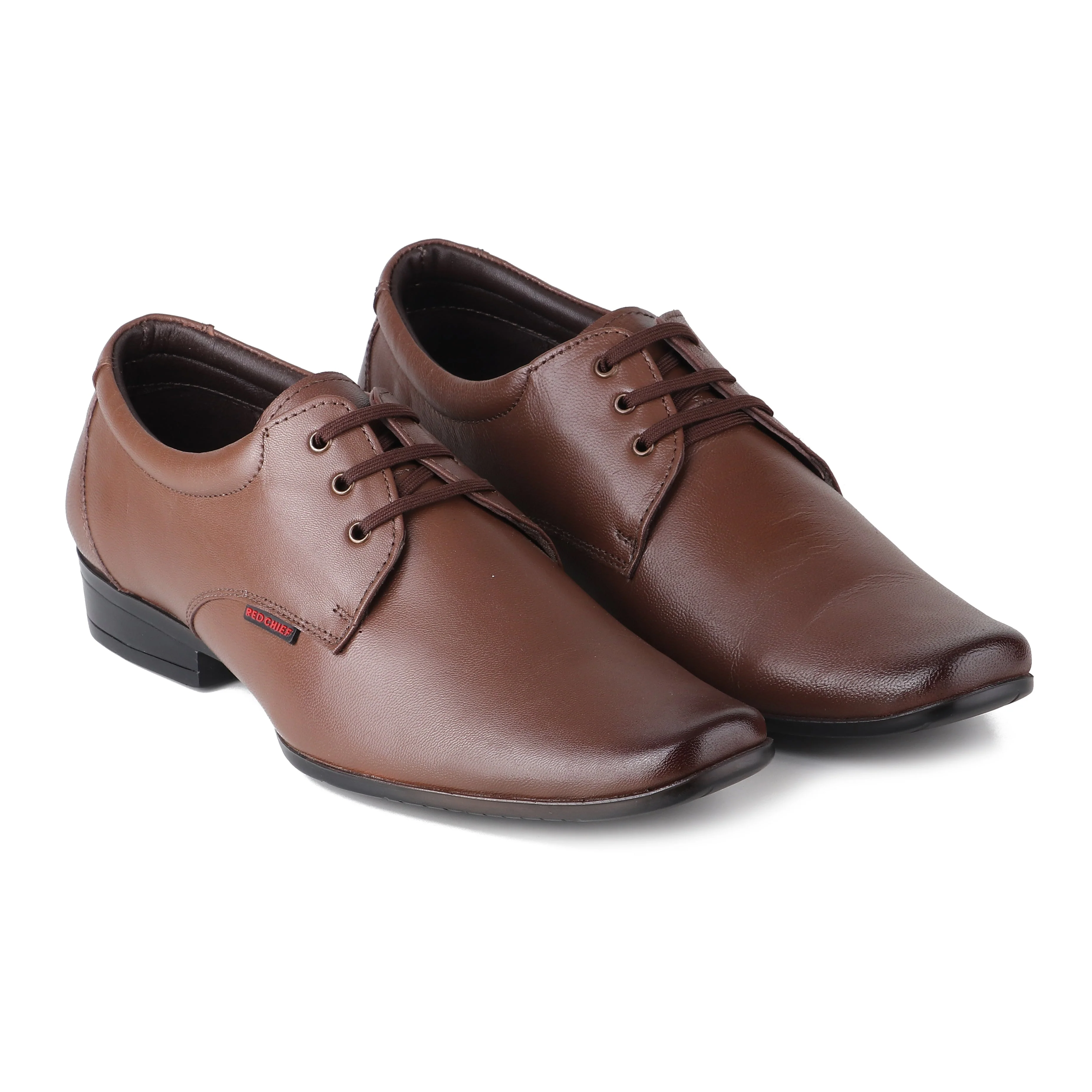 Red Chief Tan Formal Shoes for Men RC3438 006 - Image 4