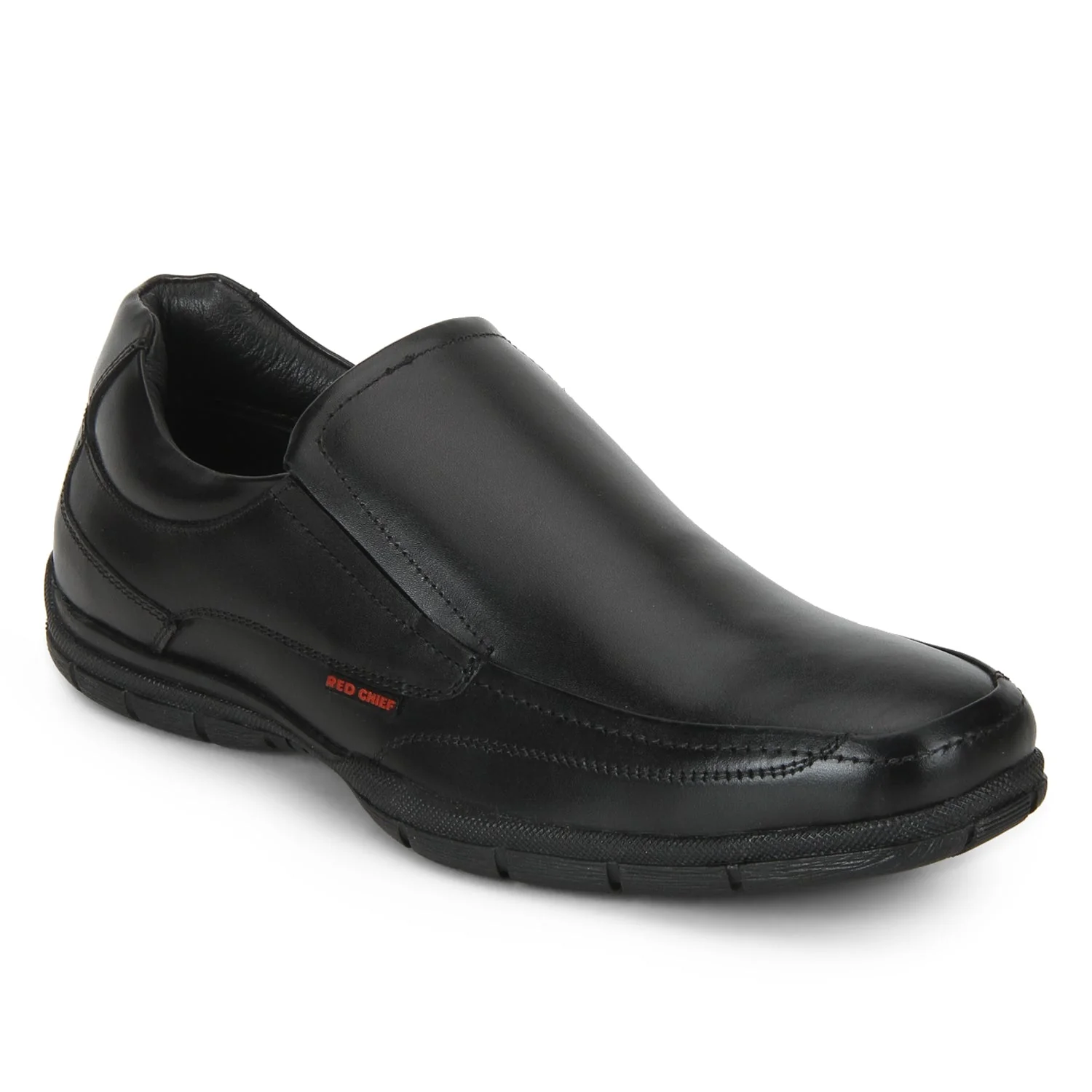 Red Chief Black Formal Shoes for Men RC3453 001 - Image 7