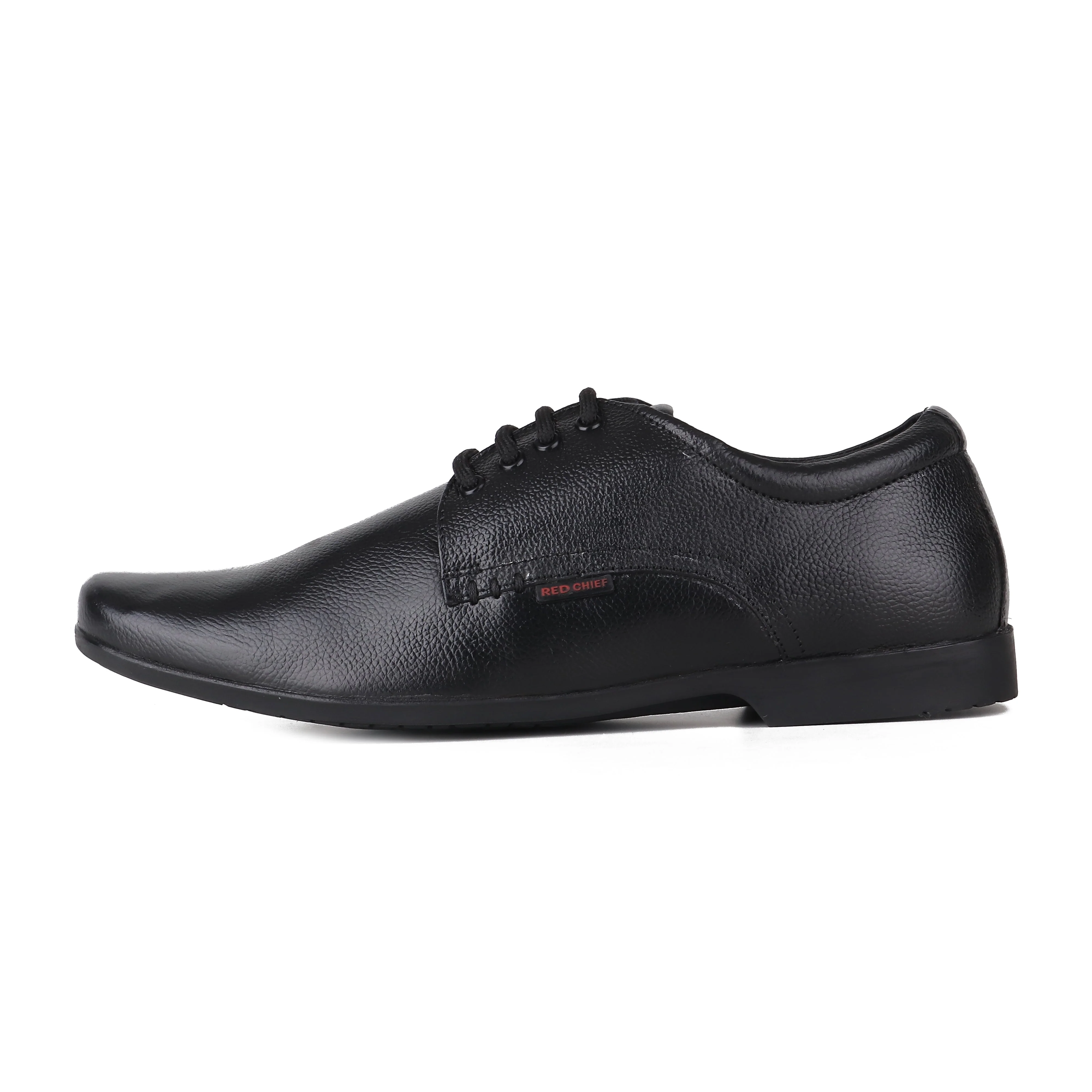 Red Chief Black Formal Shoes for Men RC3455 001 - Image 3