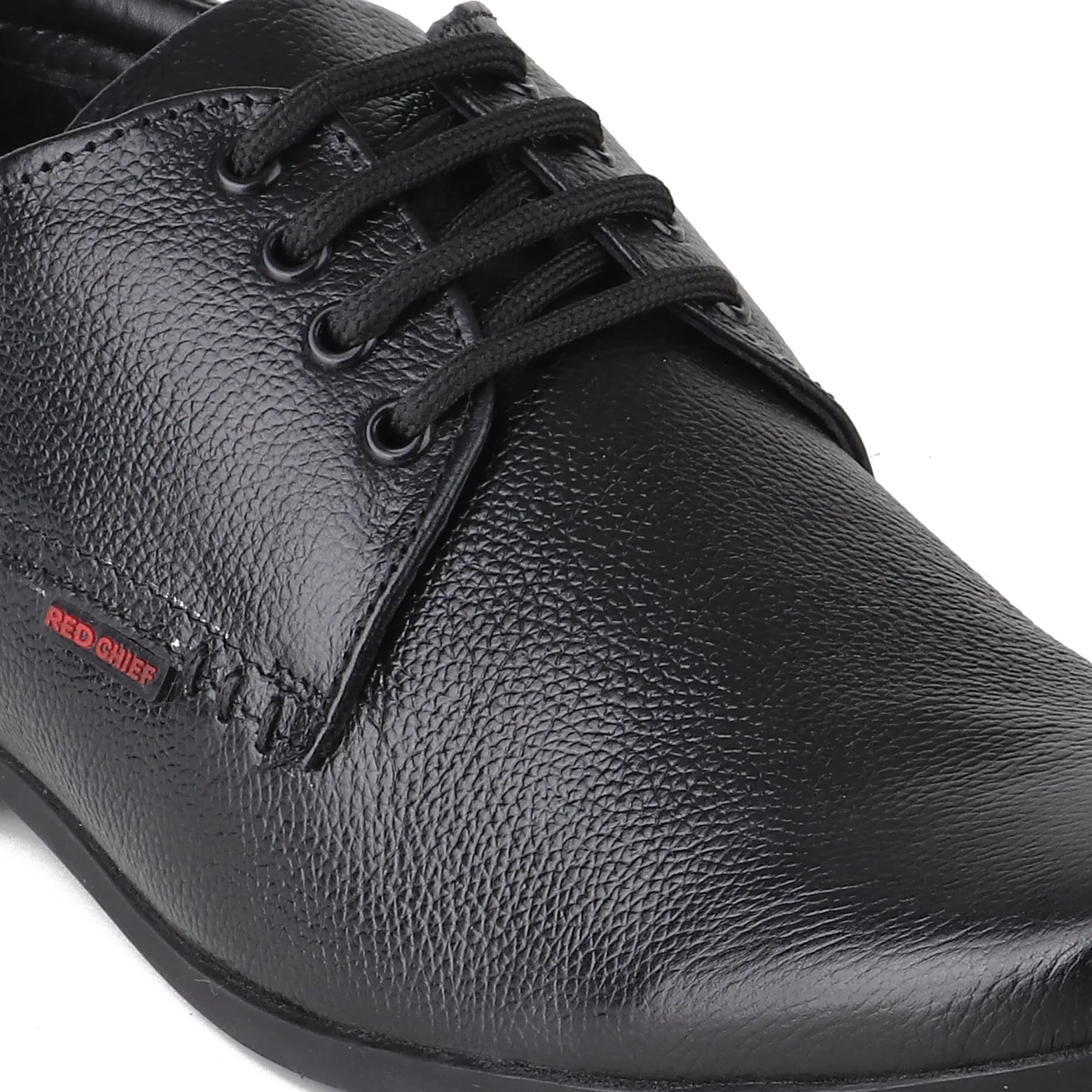 Red Chief Black Formal Shoes for Men RC3455 001 - Image 7
