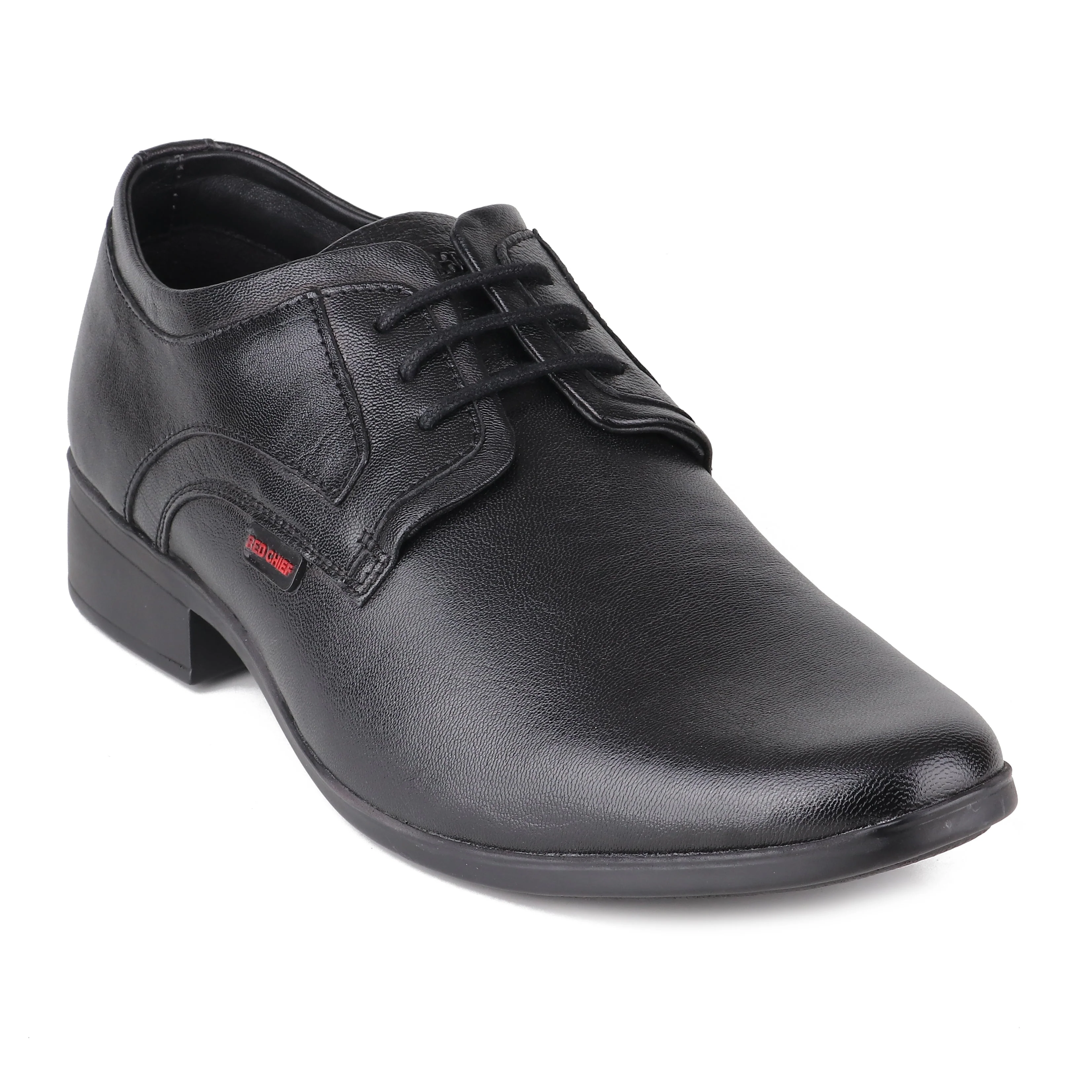 Red Chief Black Formal Shoes for Men RC3496 001 - Image 6