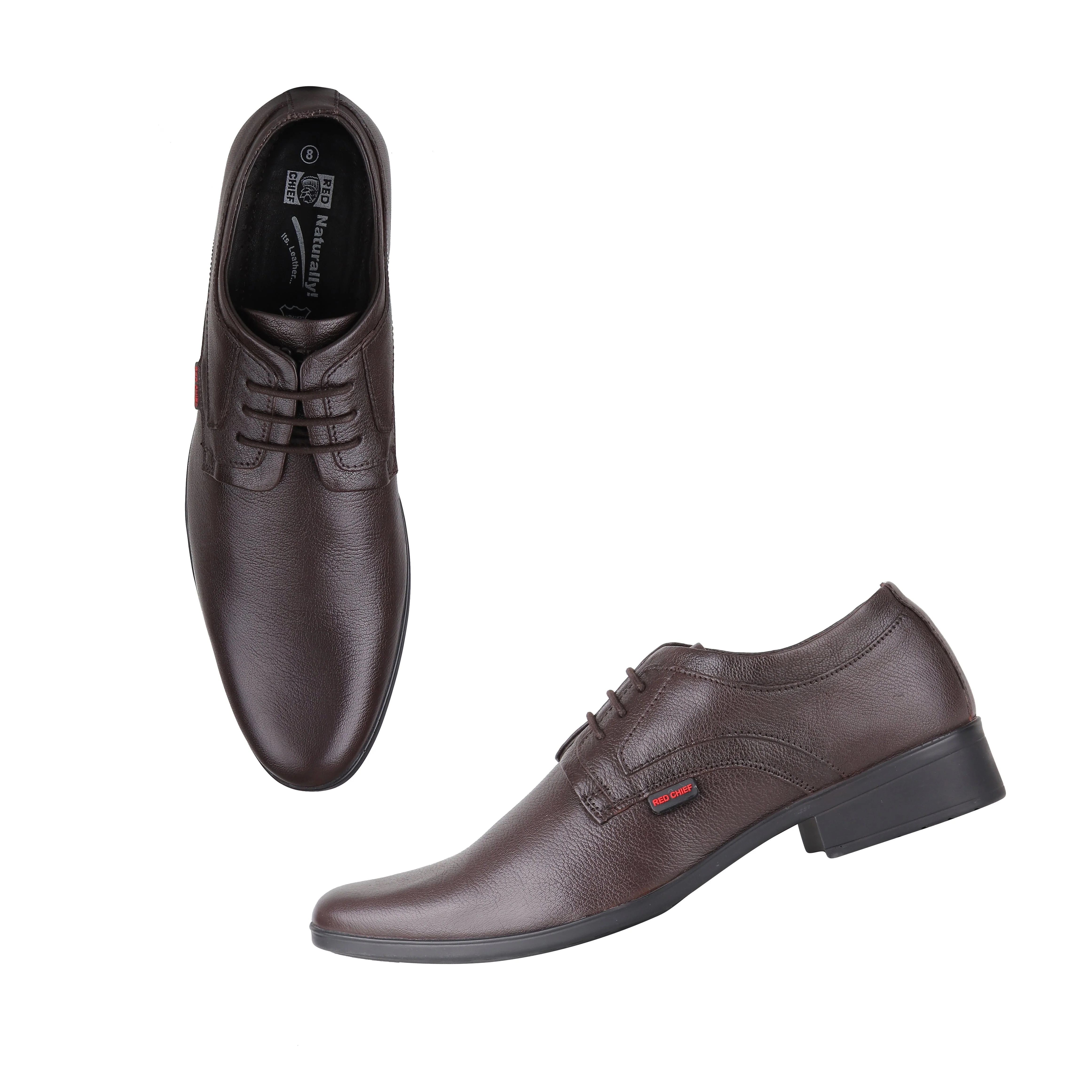 Red Chief Brown Formal Shoes for Men RC3496 003 - Image 2