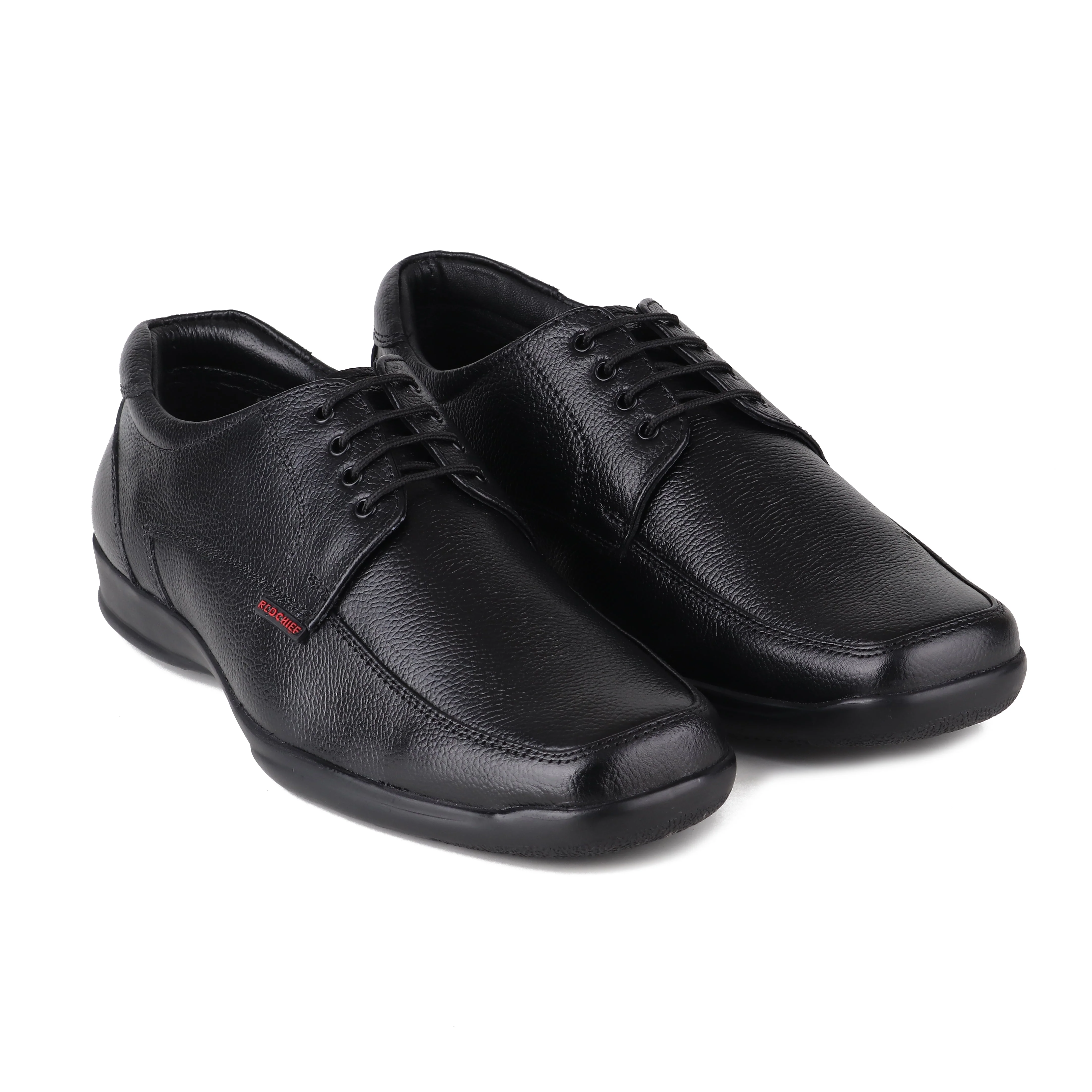 Red Chief Black Formal Shoes for Men RC3499 001 - Image 4