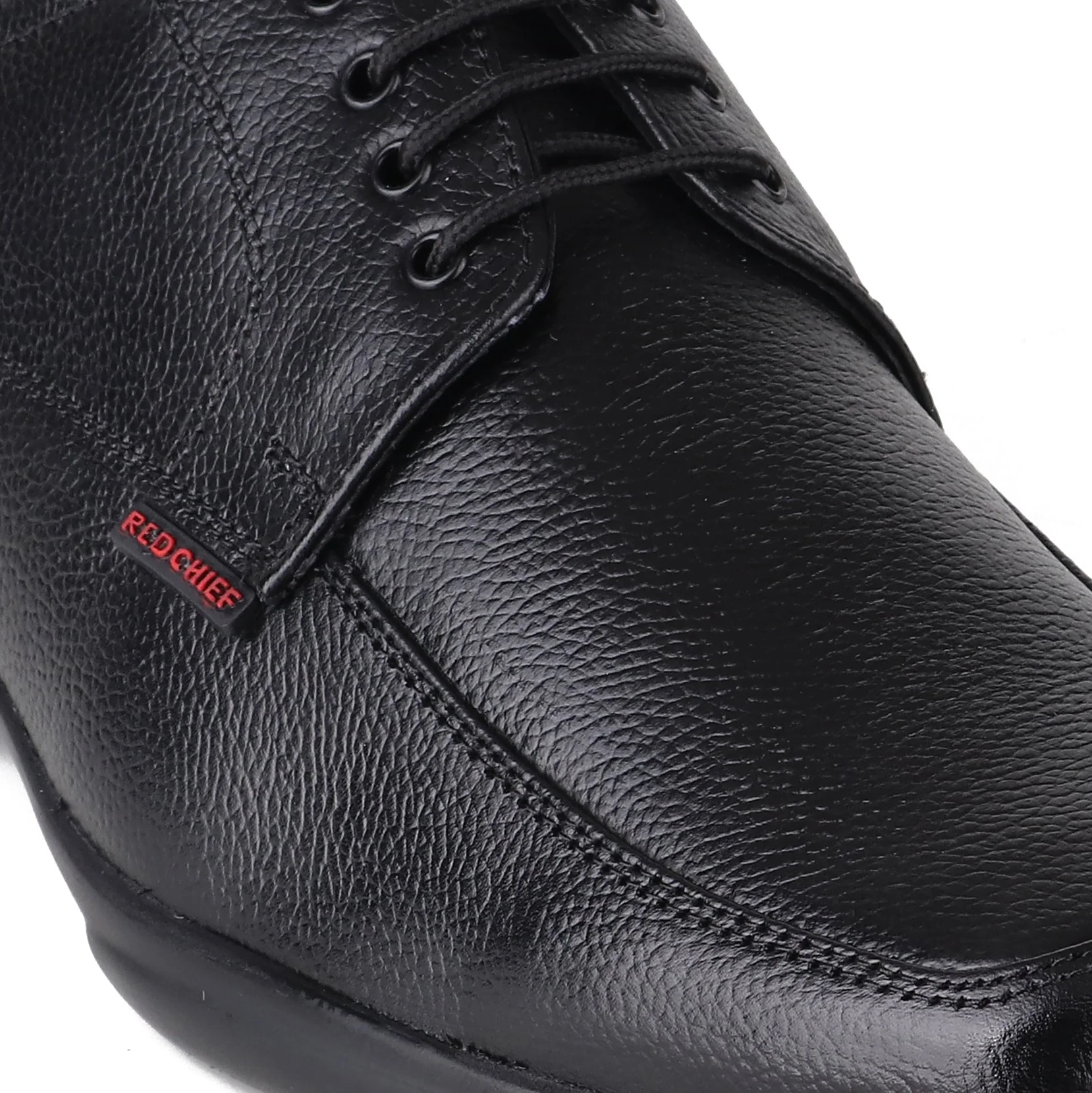 Red Chief Black Formal Shoes for Men RC3499 001 - Image 7