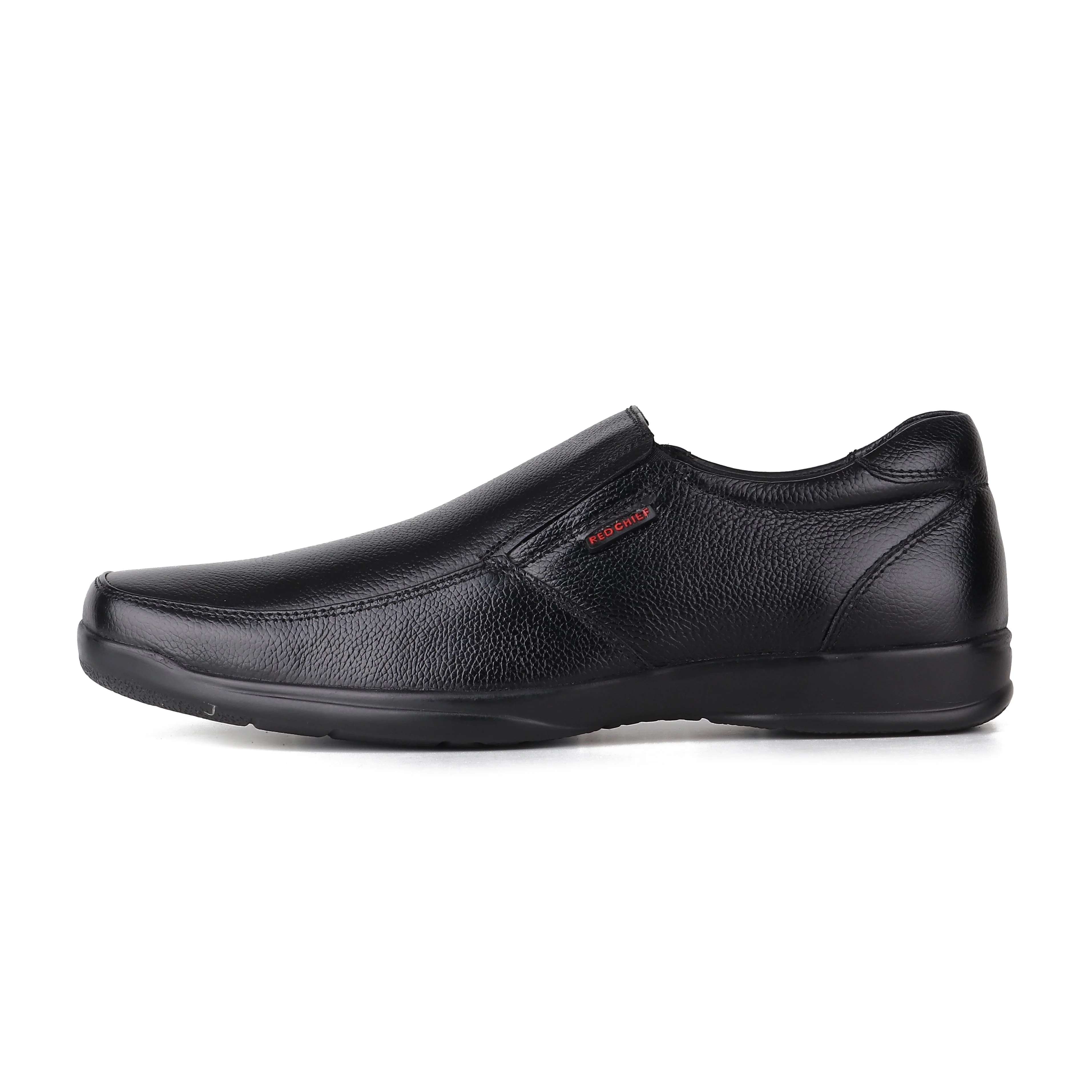 Red Chief Black Formal Shoes for Men RC3500 001 - Image 3