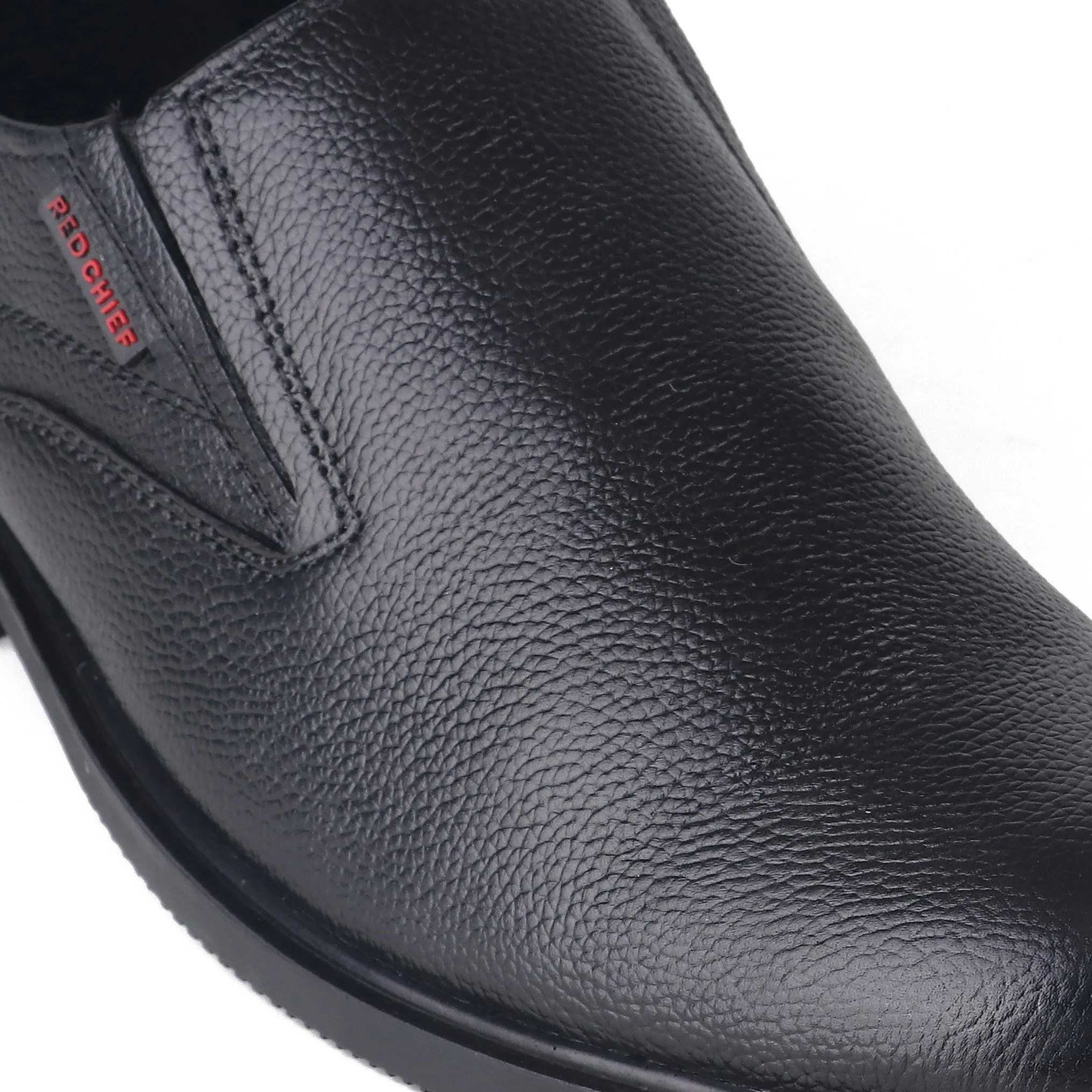 Red Chief Black Formal Shoes for Men RC3502 001 - Image 7