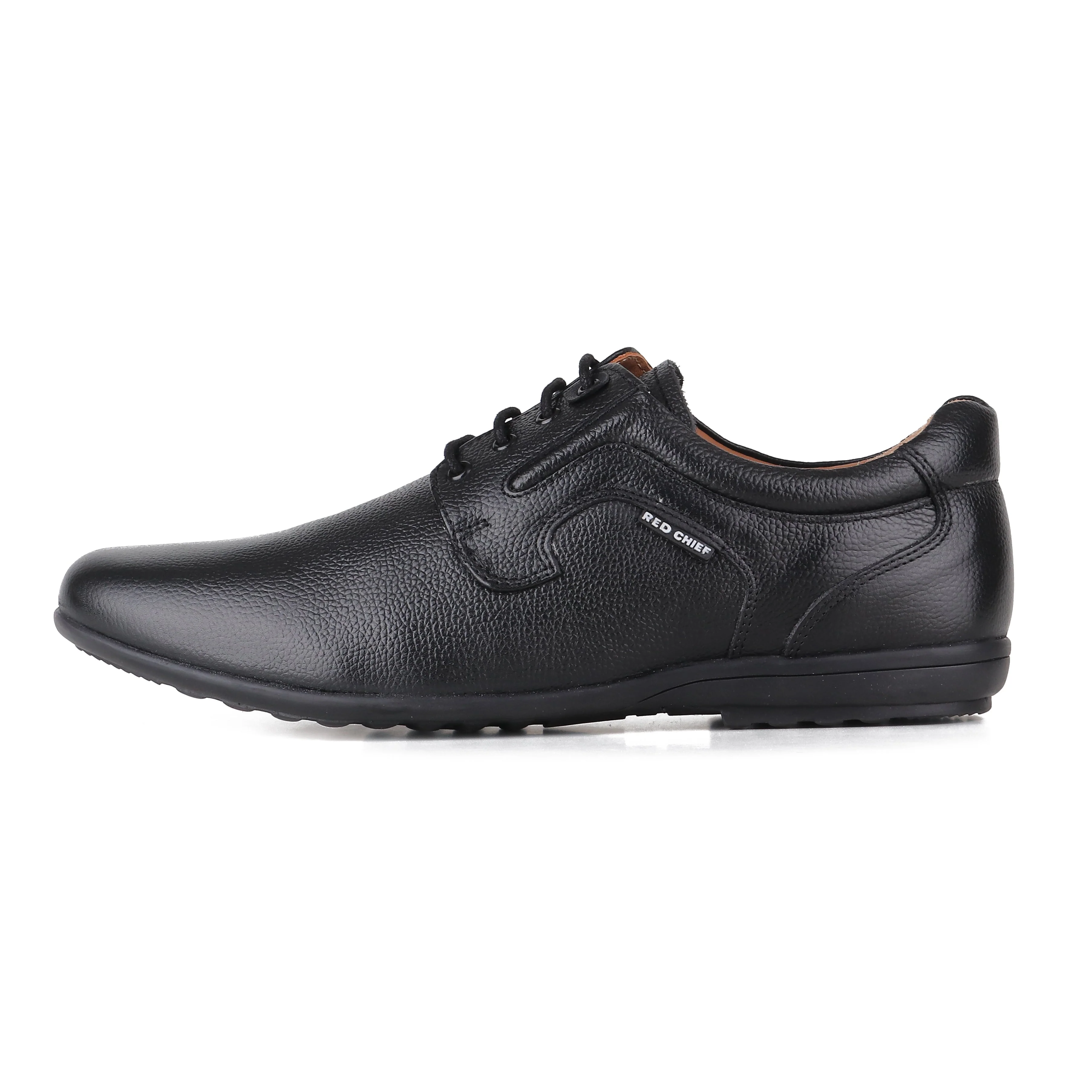 Red Chief Black Formal Shoes for Men RC3511 001 - Image 3