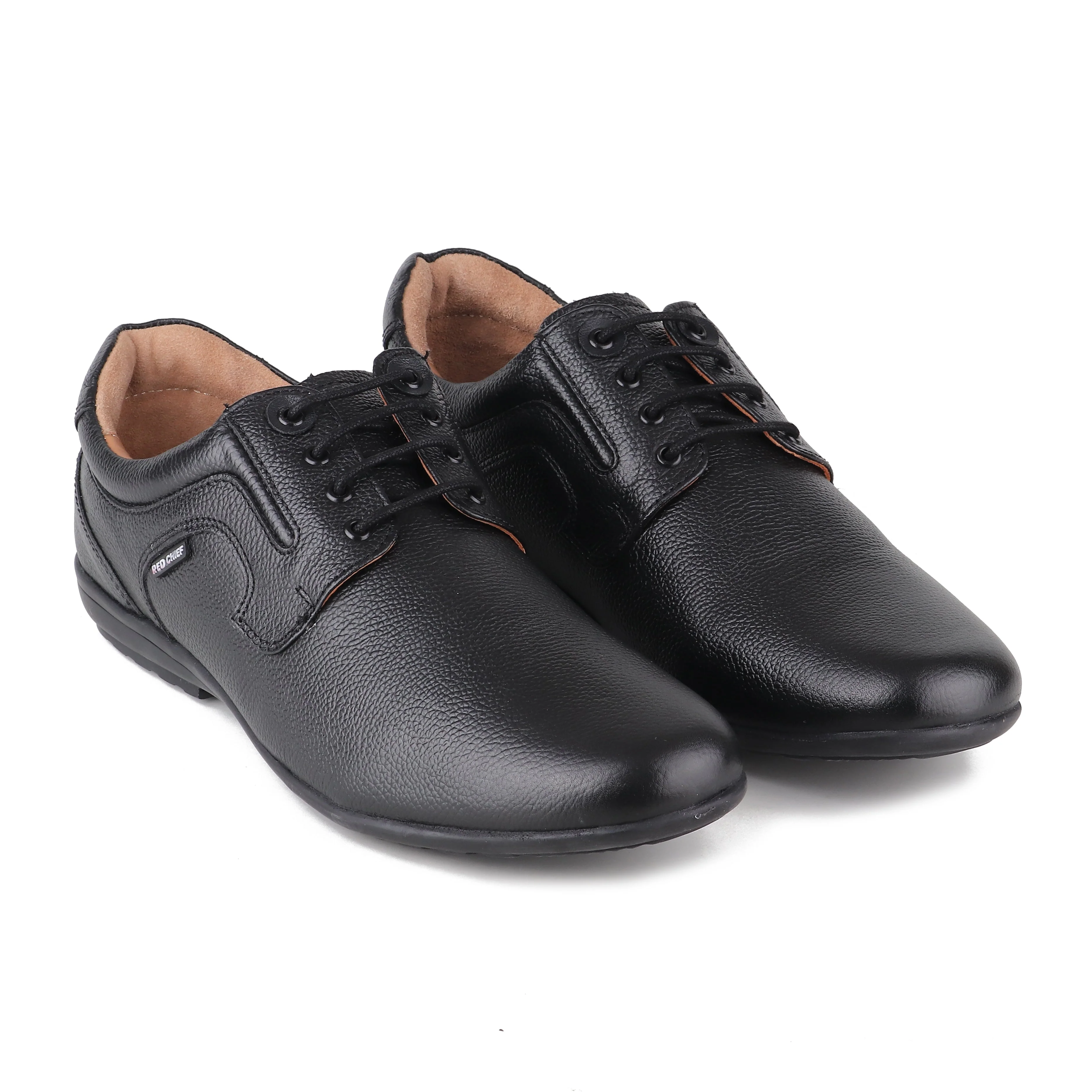 Red Chief Black Formal Shoes for Men RC3511 001 - Image 4