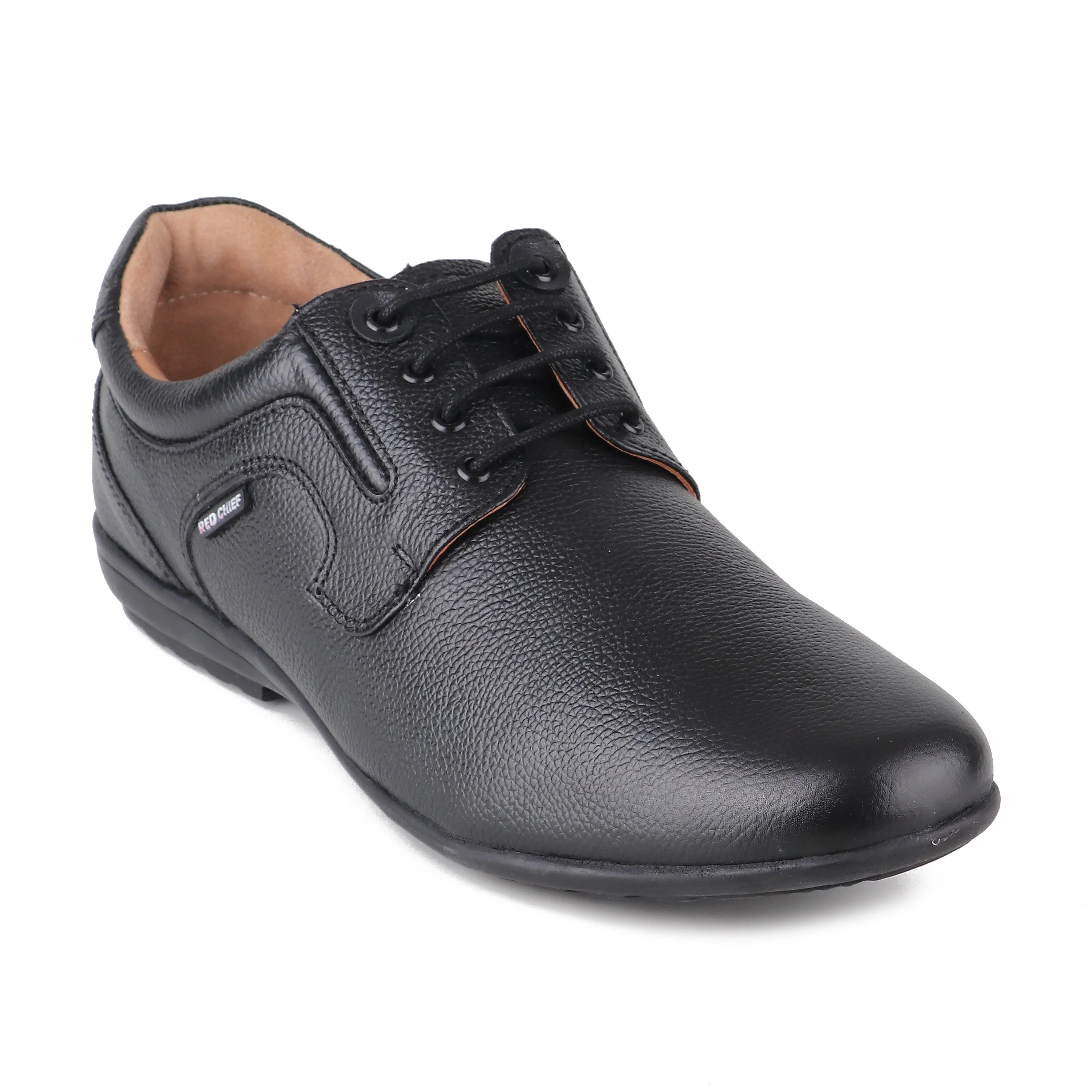 Red Chief Black Formal Shoes for Men RC3511 001 - Image 6