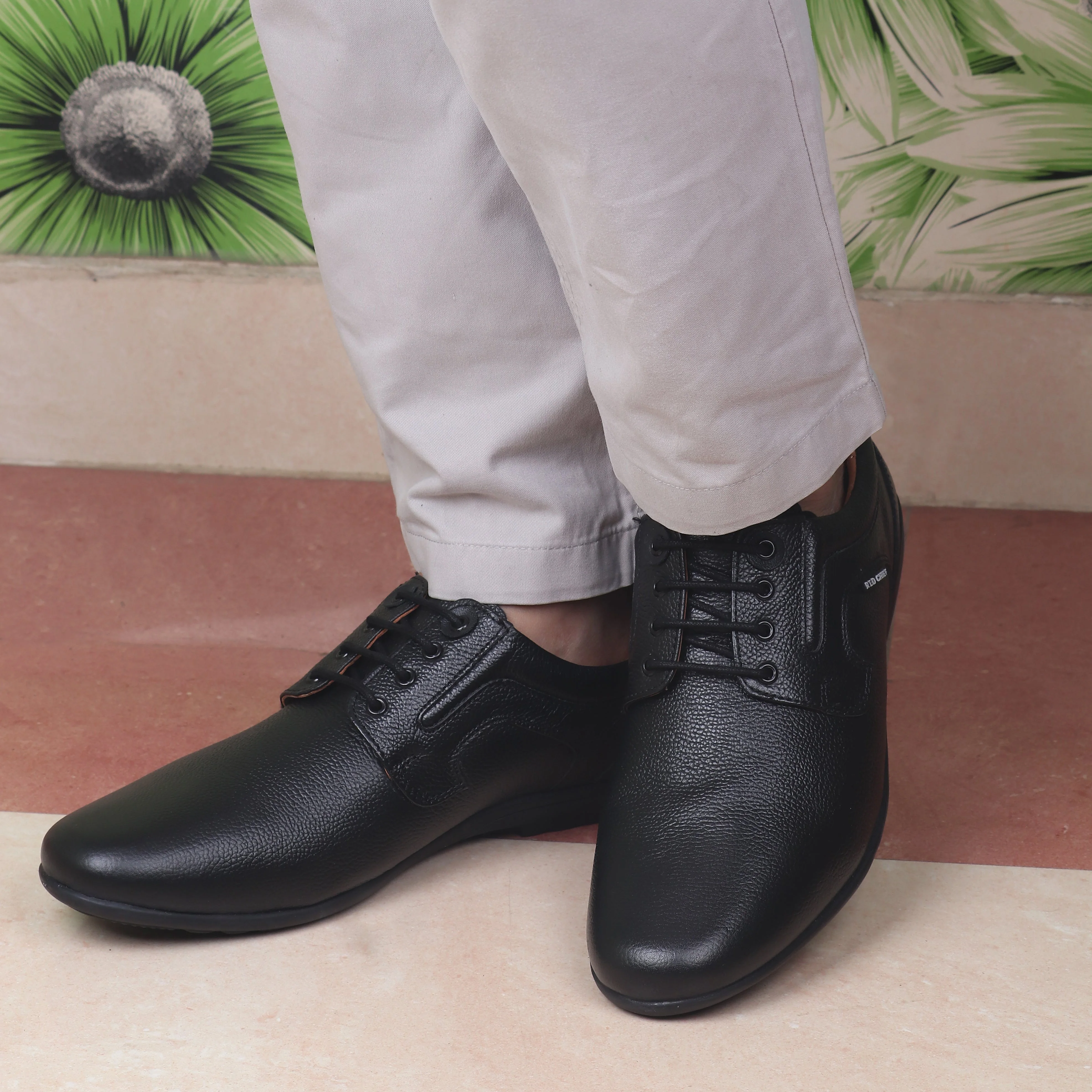 Red Chief Black Formal Shoes for Men RC3511 001 - Image 9