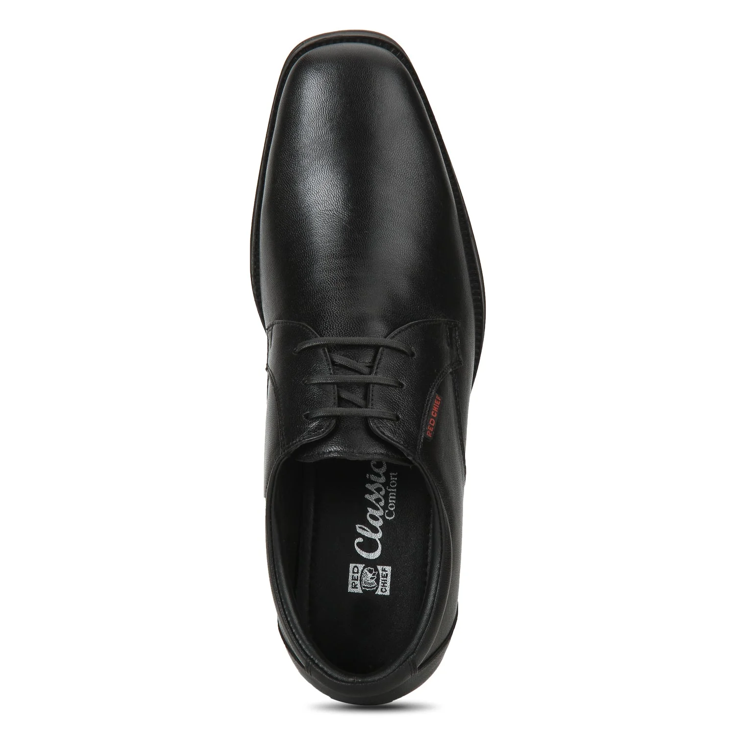 Red Chief Black Formal Shoes for Men RC3527 001 - Image 3