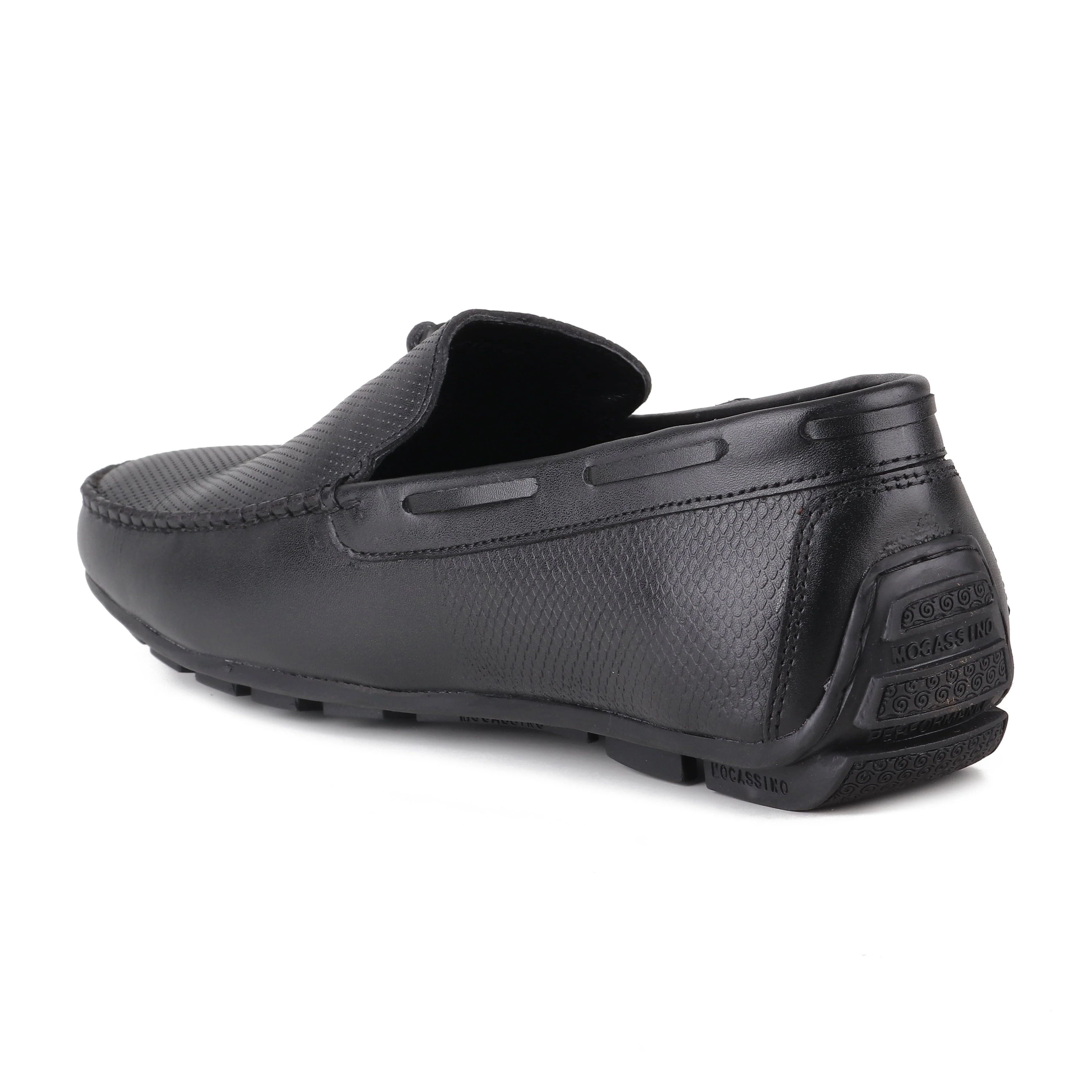 Red Chief Black Formal Loafer Shoes for Men RC3617 001 - Image 7
