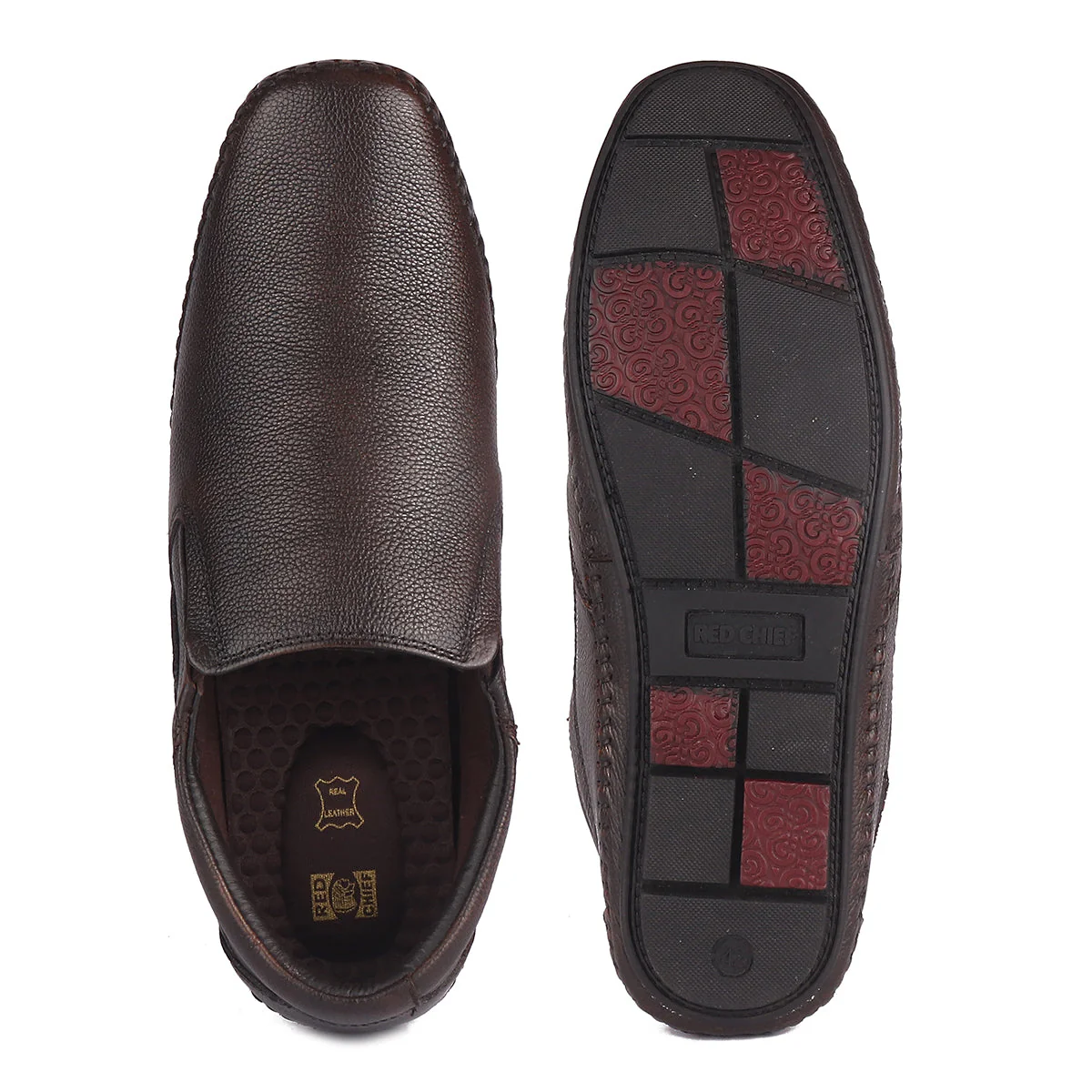 Red Chief Brown Formal Shoes for Men RC3817 003 - Image 8
