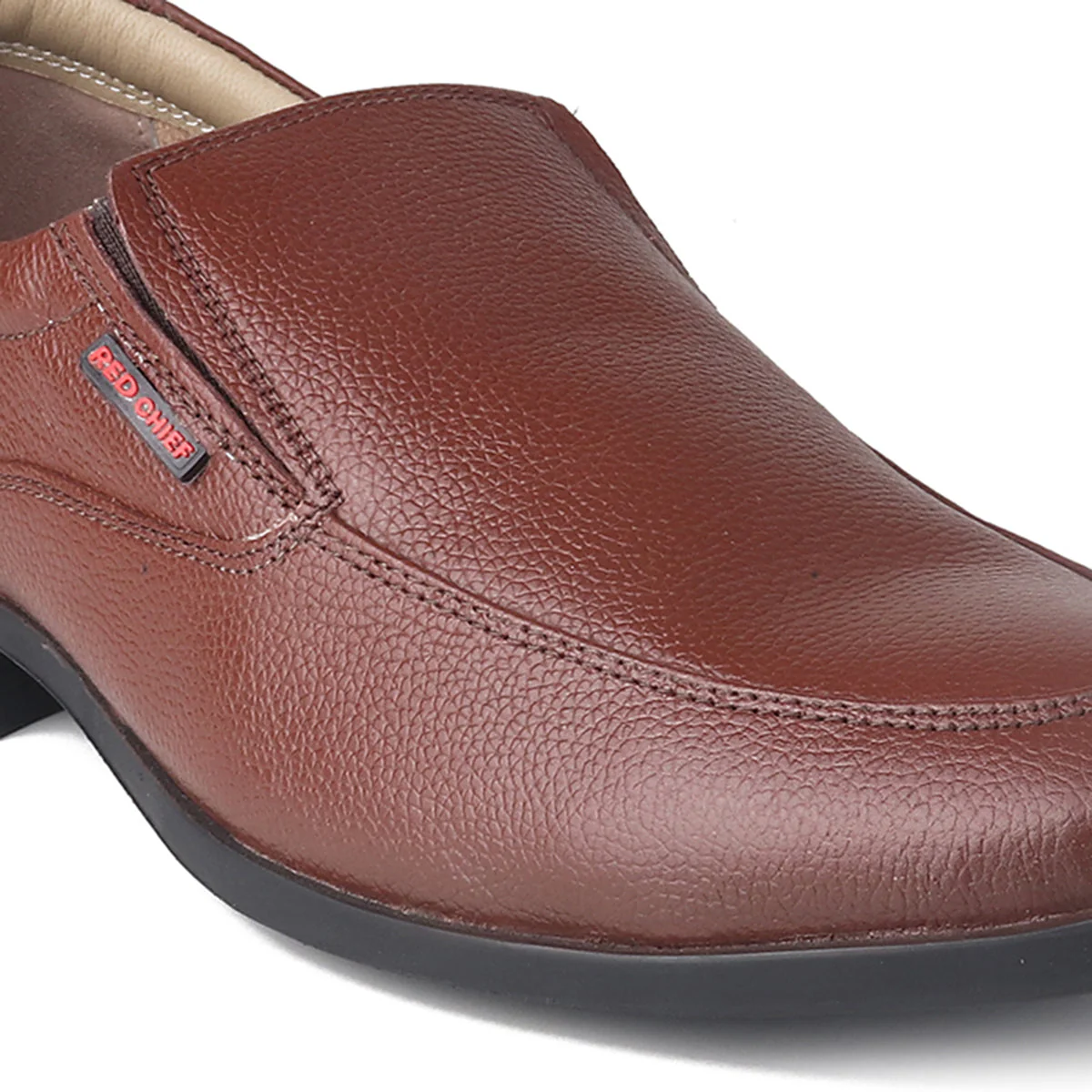 Red Chief Tan Formal Shoes for Men RC3870 006 - Image 7