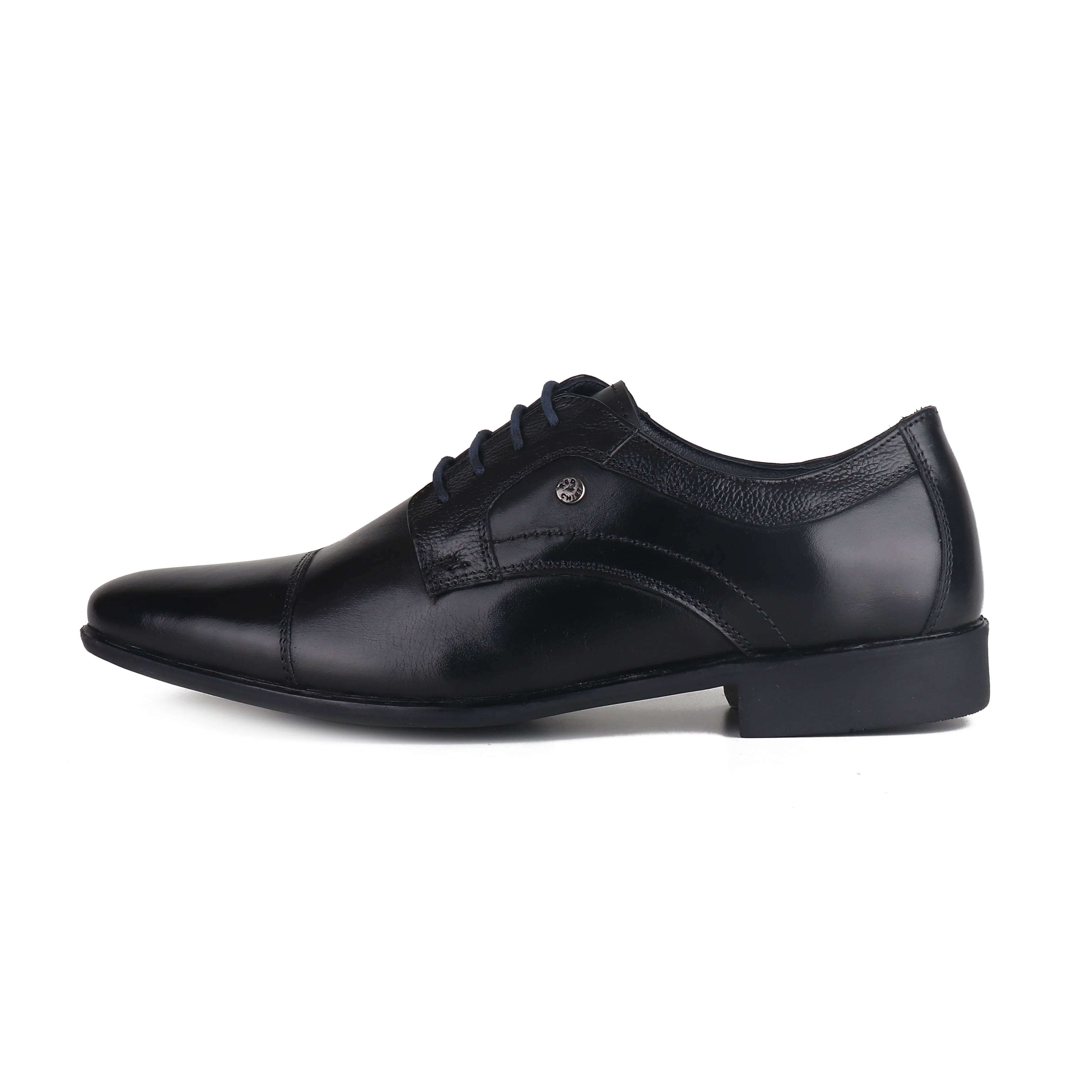 Red Chief Black Formal Shoes for Men RC3873 001 - Image 3