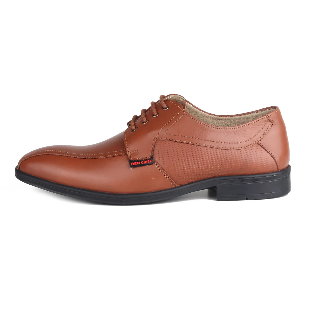 Red Chief Tan Formal Shoes for Men RC3878 006 - Image 3