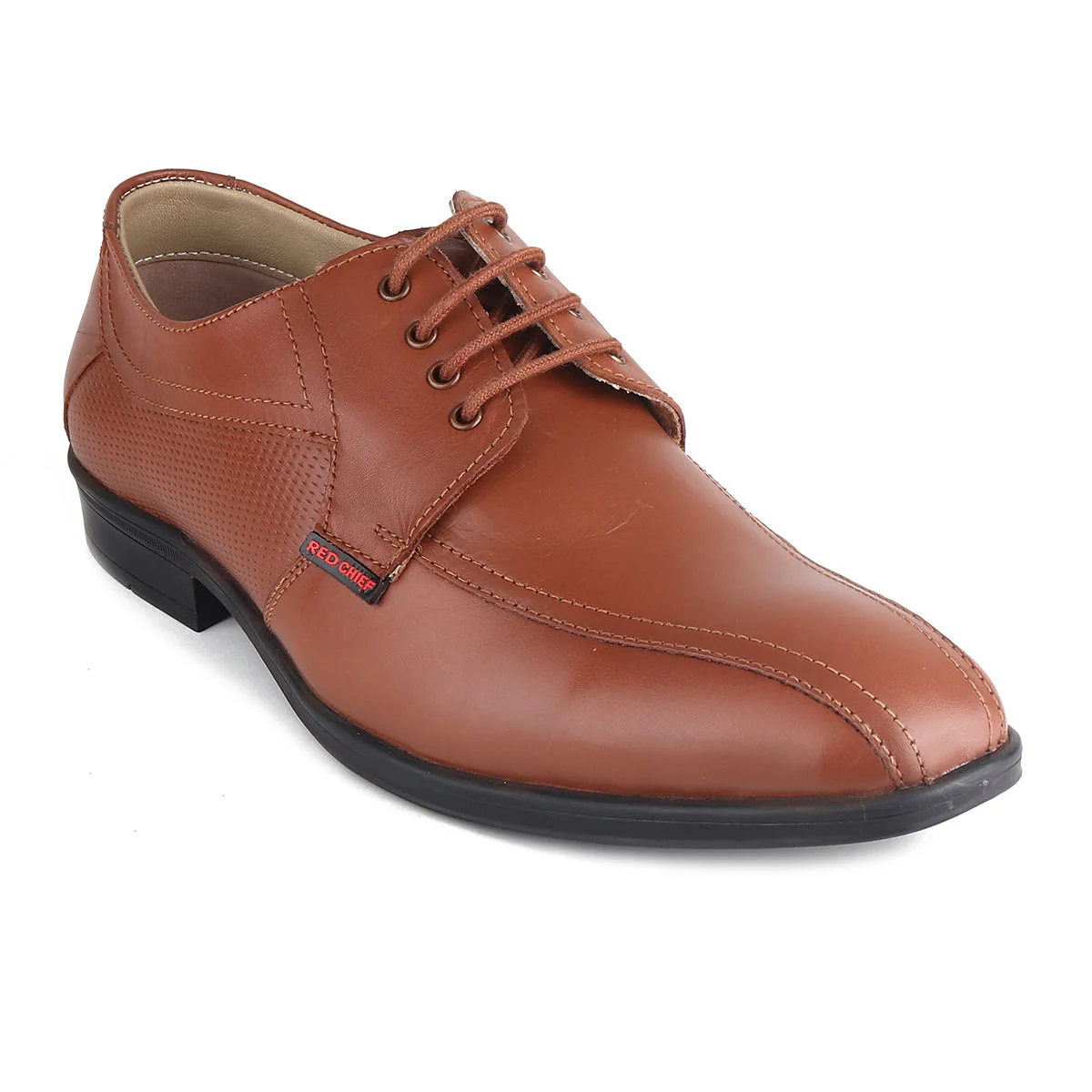 Red Chief Tan Formal Shoes for Men RC3878 006 - Image 6