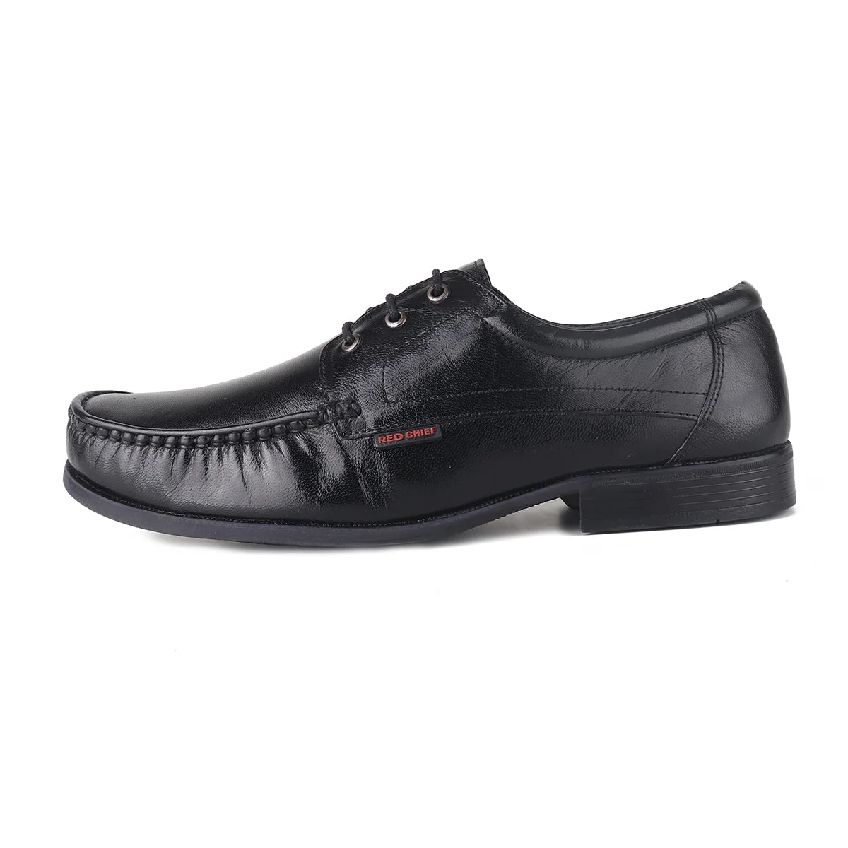 Red Chief Black Formal Shoes for Men RC3884 001 - Image 3