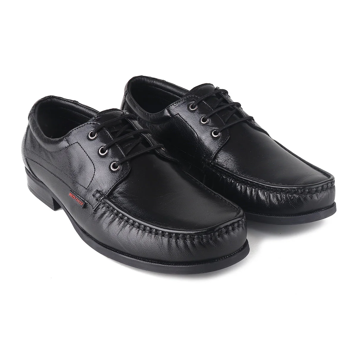 Red Chief Black Formal Shoes for Men RC3884 001 - Image 4