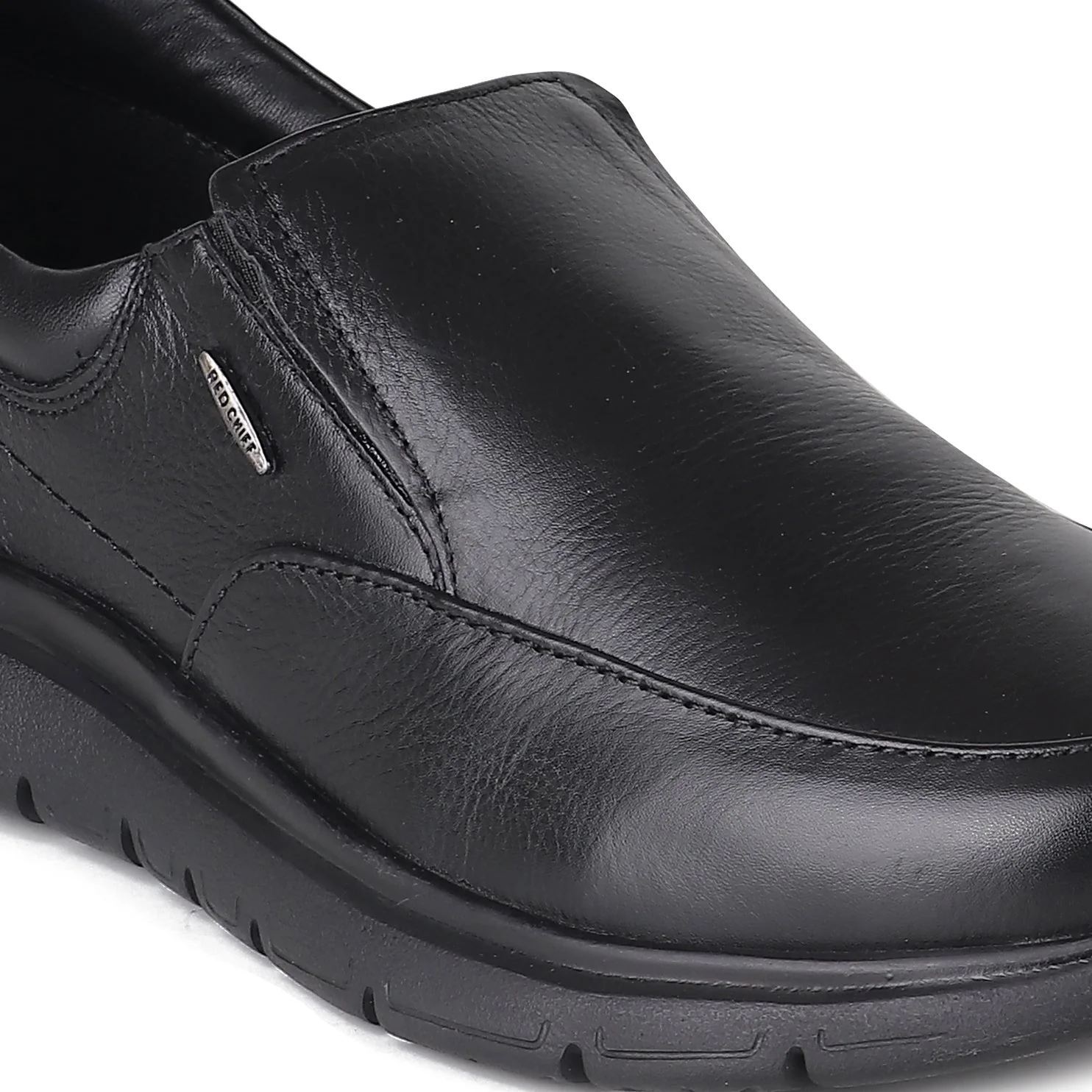 Red Chief Black Formal Shoes for Men RC3932 001 - Image 8