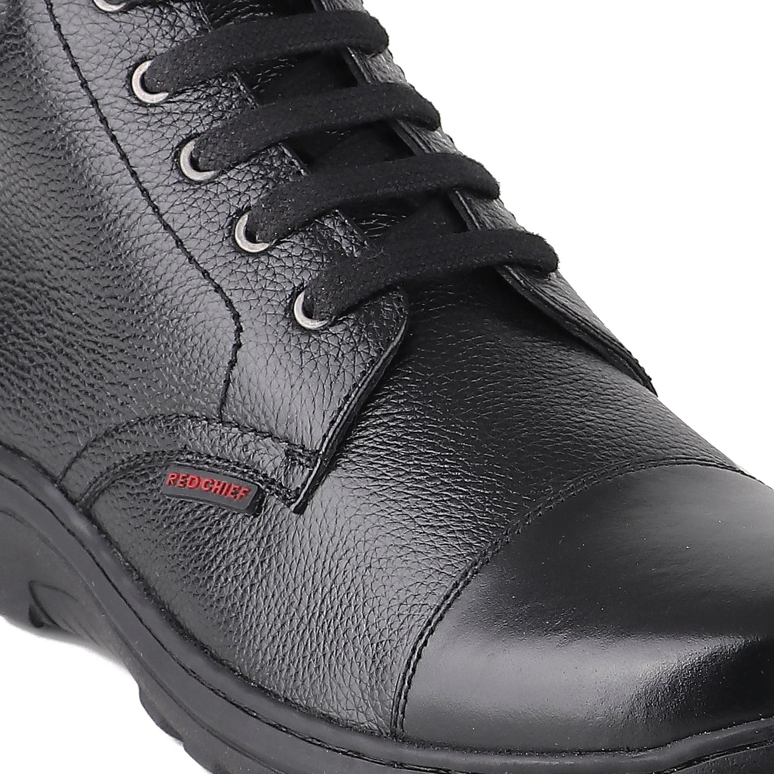 Red Chief Black Formal Boot Shoes for Men RC3933 001 - Image 8