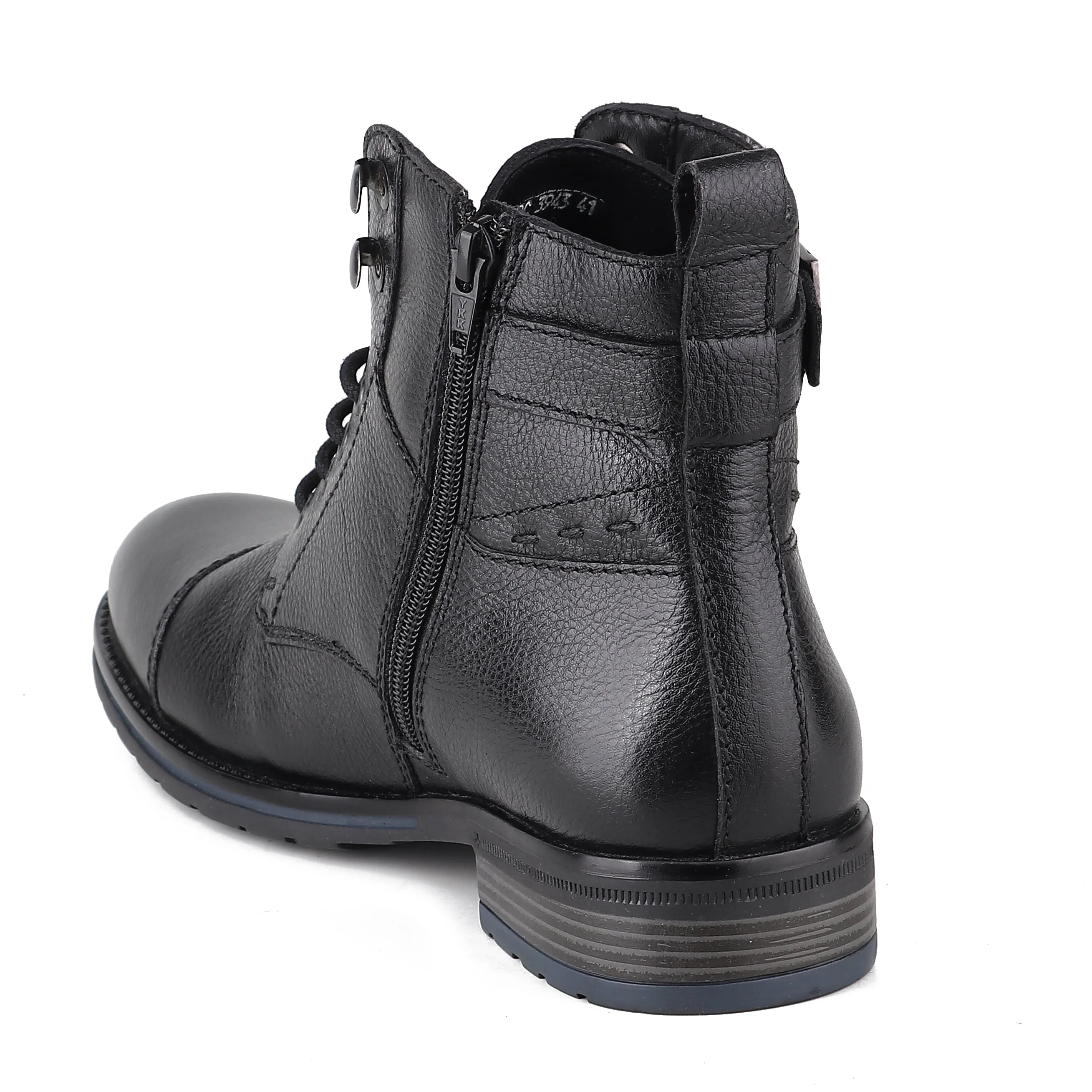 Red Chief Black Formal Boot Shoes for Men RC3943 001 - Image 10
