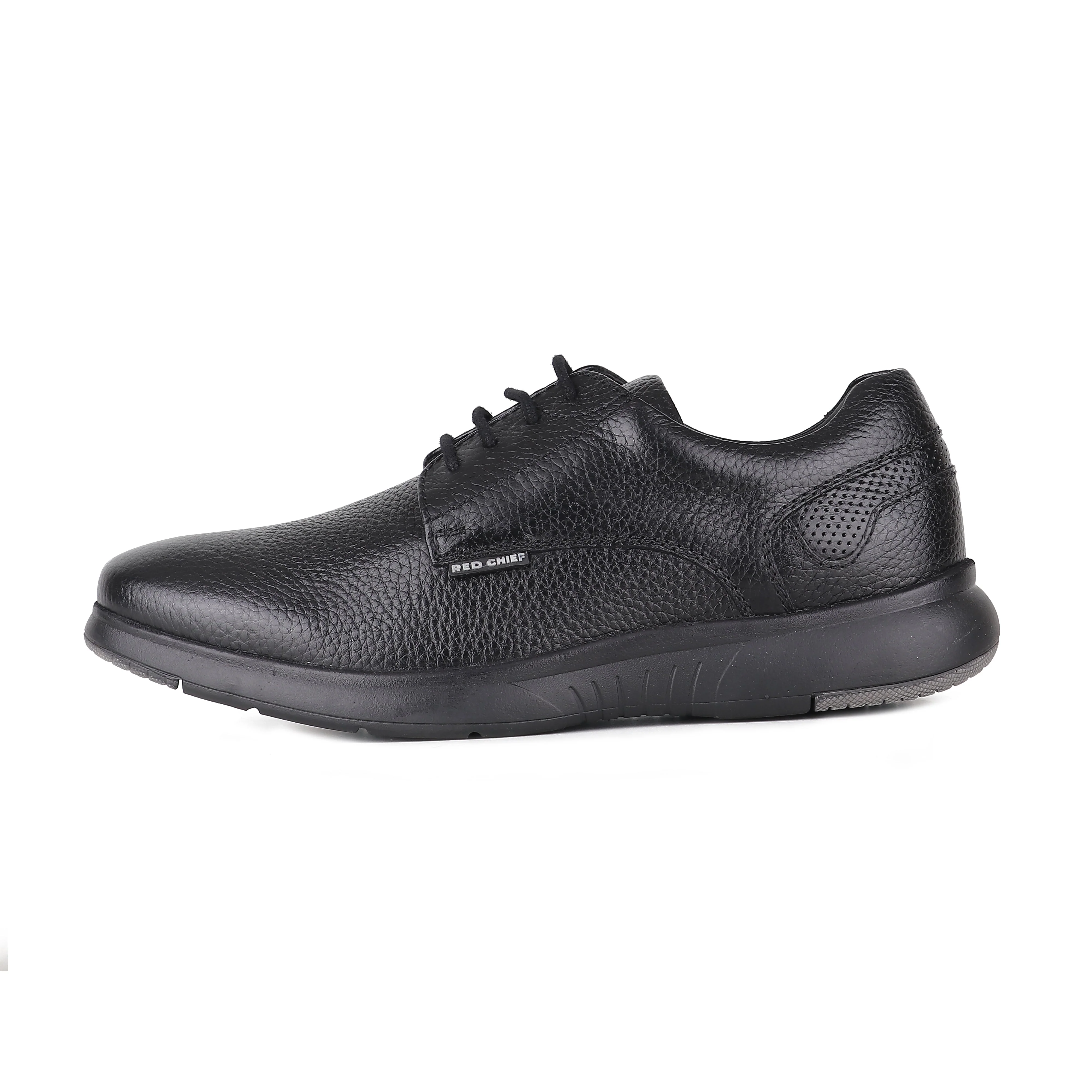 Red Chief Black Formal Shoes for Men RC3946 001 - Image 4