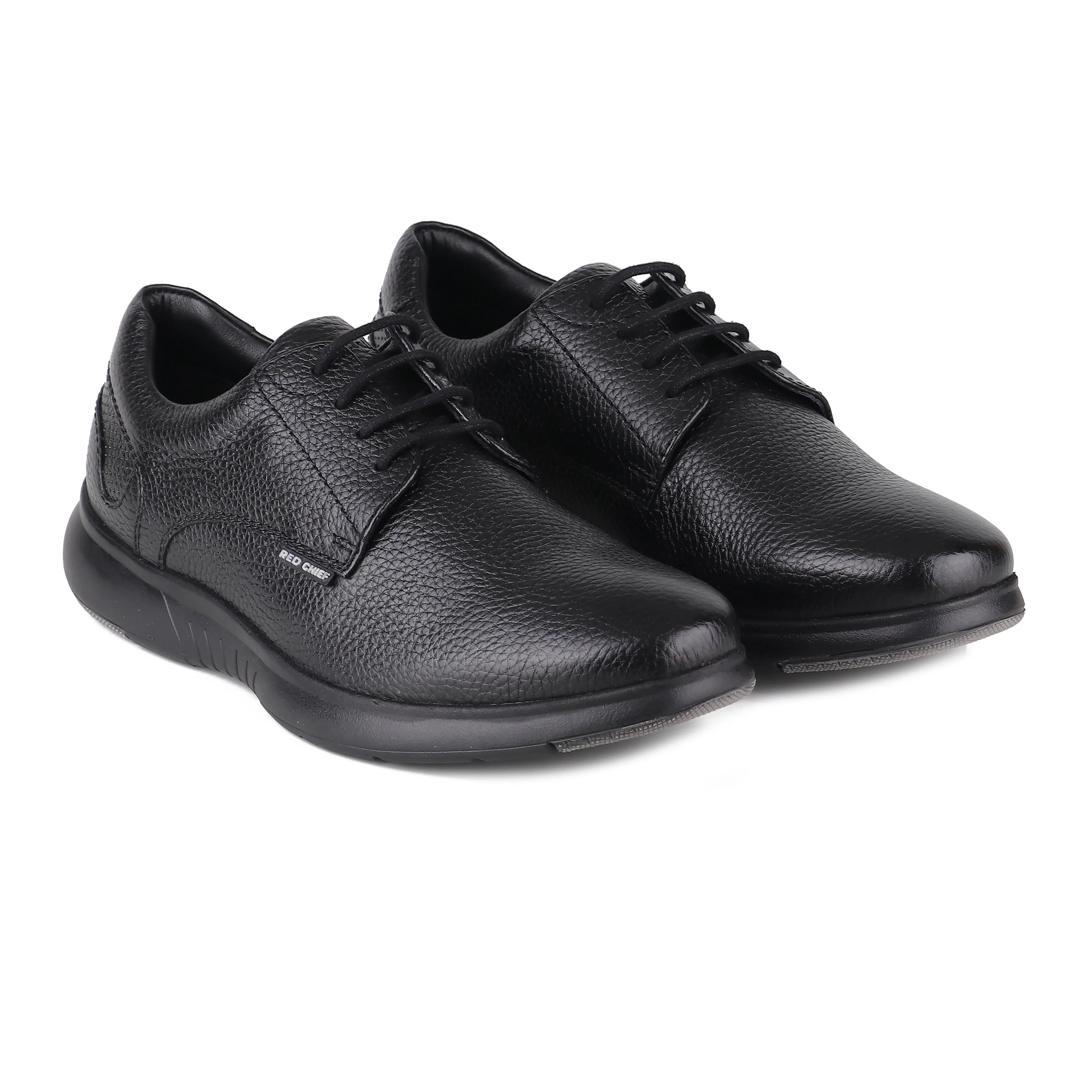 Red Chief Black Formal Shoes for Men RC3946 001 - Image 5