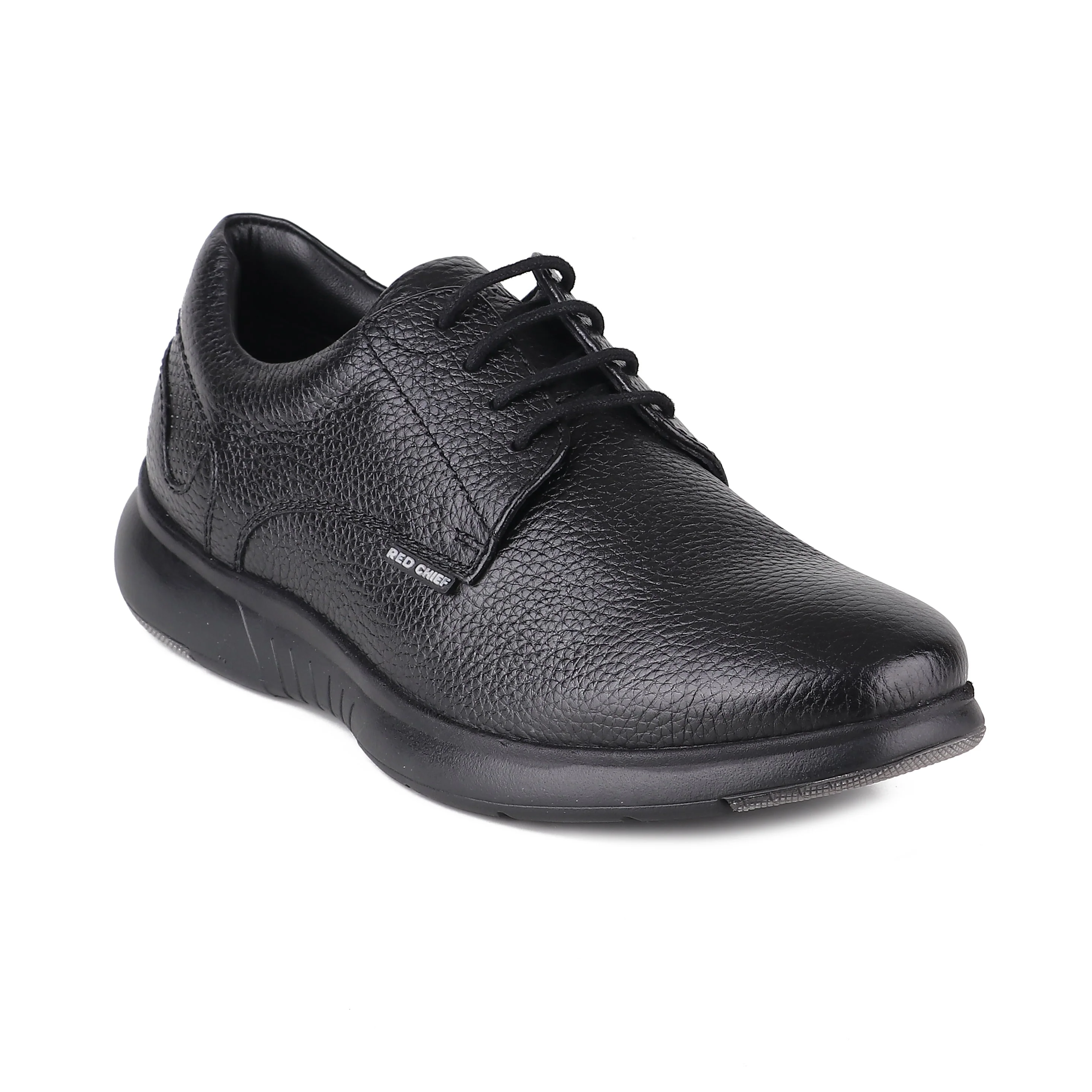 Red Chief Black Formal Shoes for Men RC3946 001 - Image 7