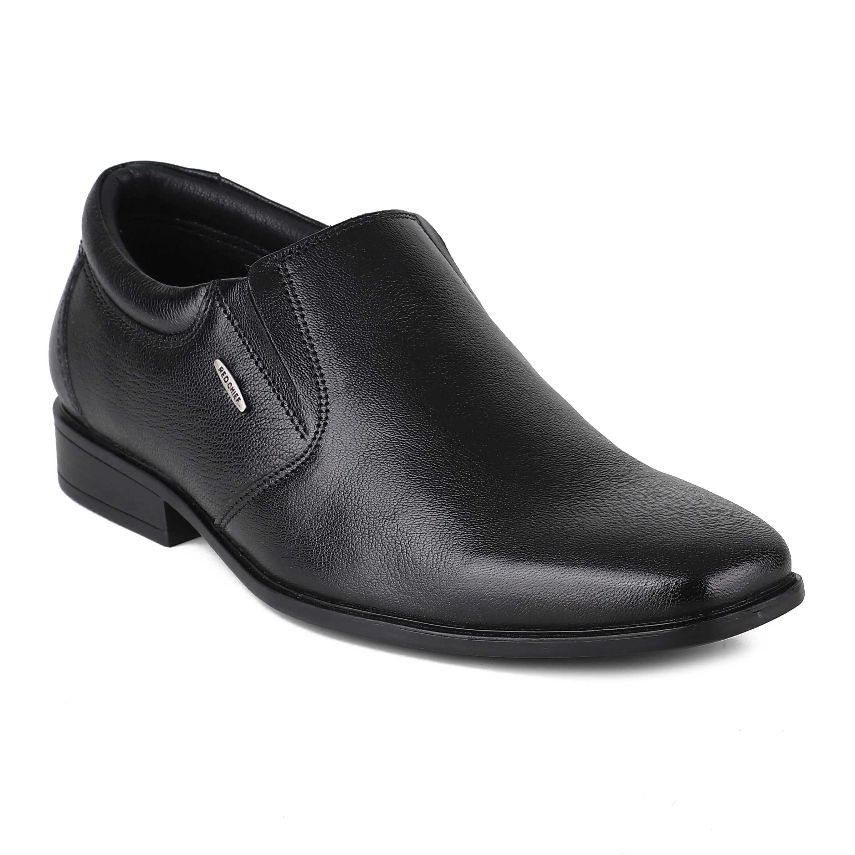 Red Chief Black Formal Shoes for Men RC3974LR 001 - Image 7