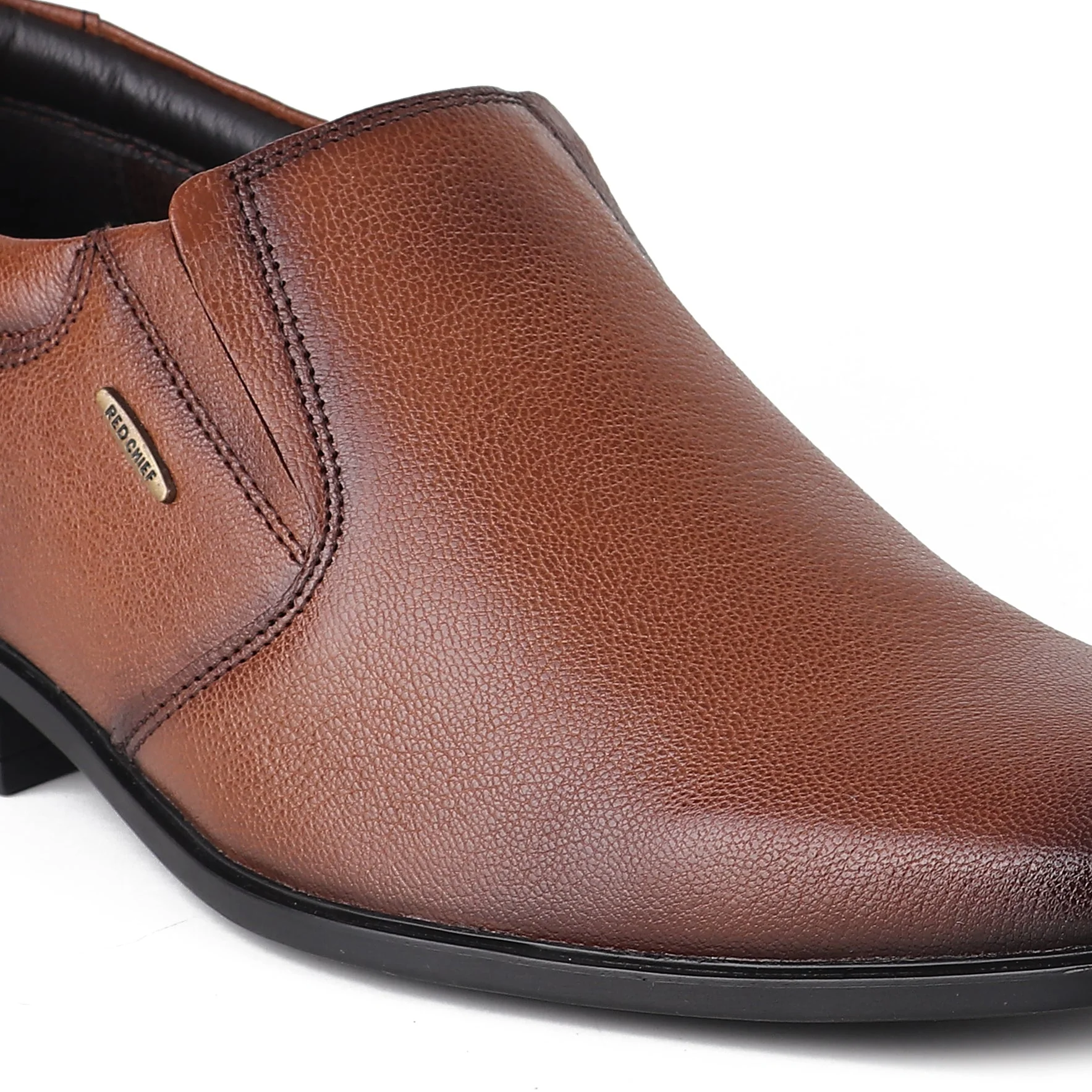 Red Chief Tan Formal Shoes for Men RC3974LR 006 - Image 4