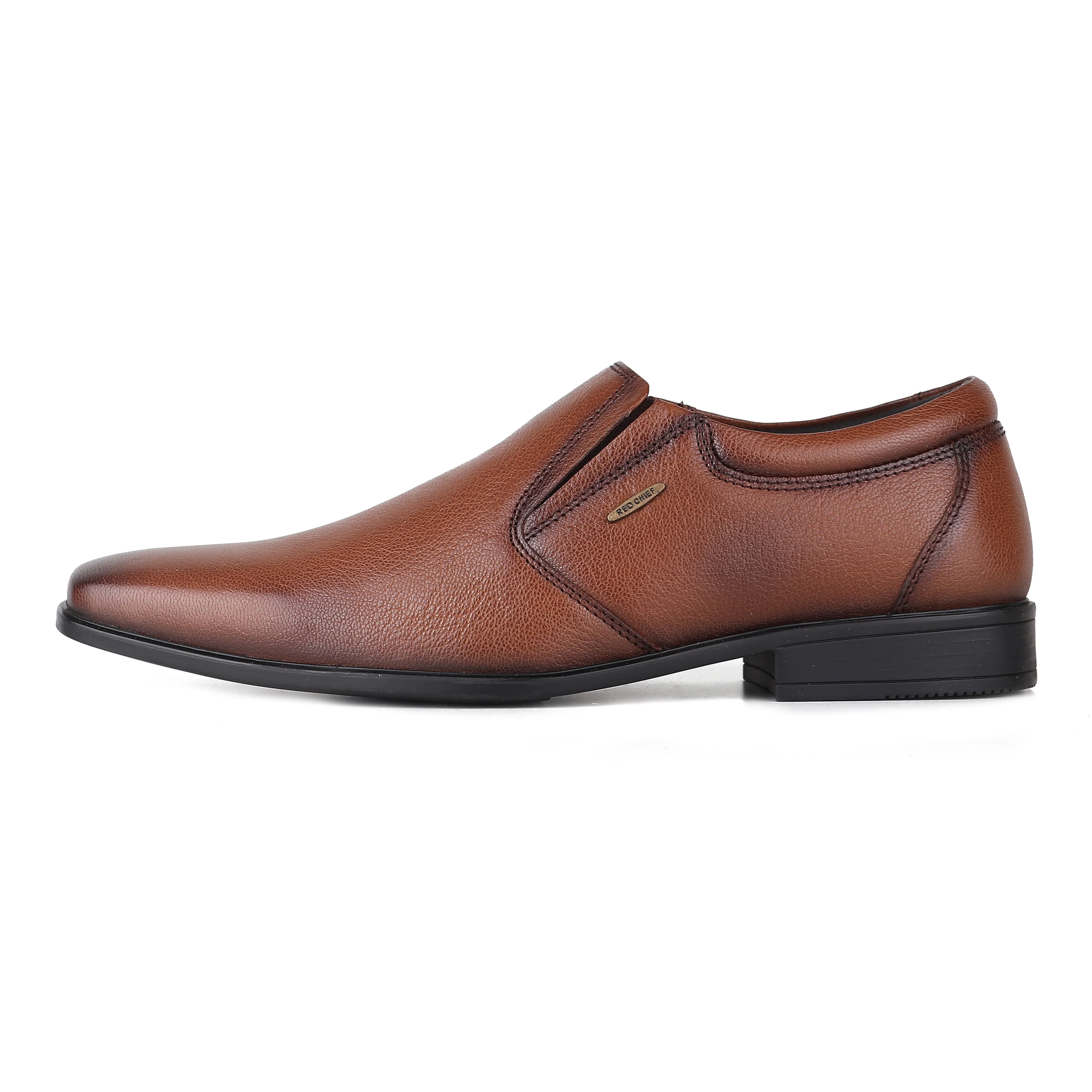 Red Chief Tan Formal Shoes for Men RC3974LR 006 - Image 9