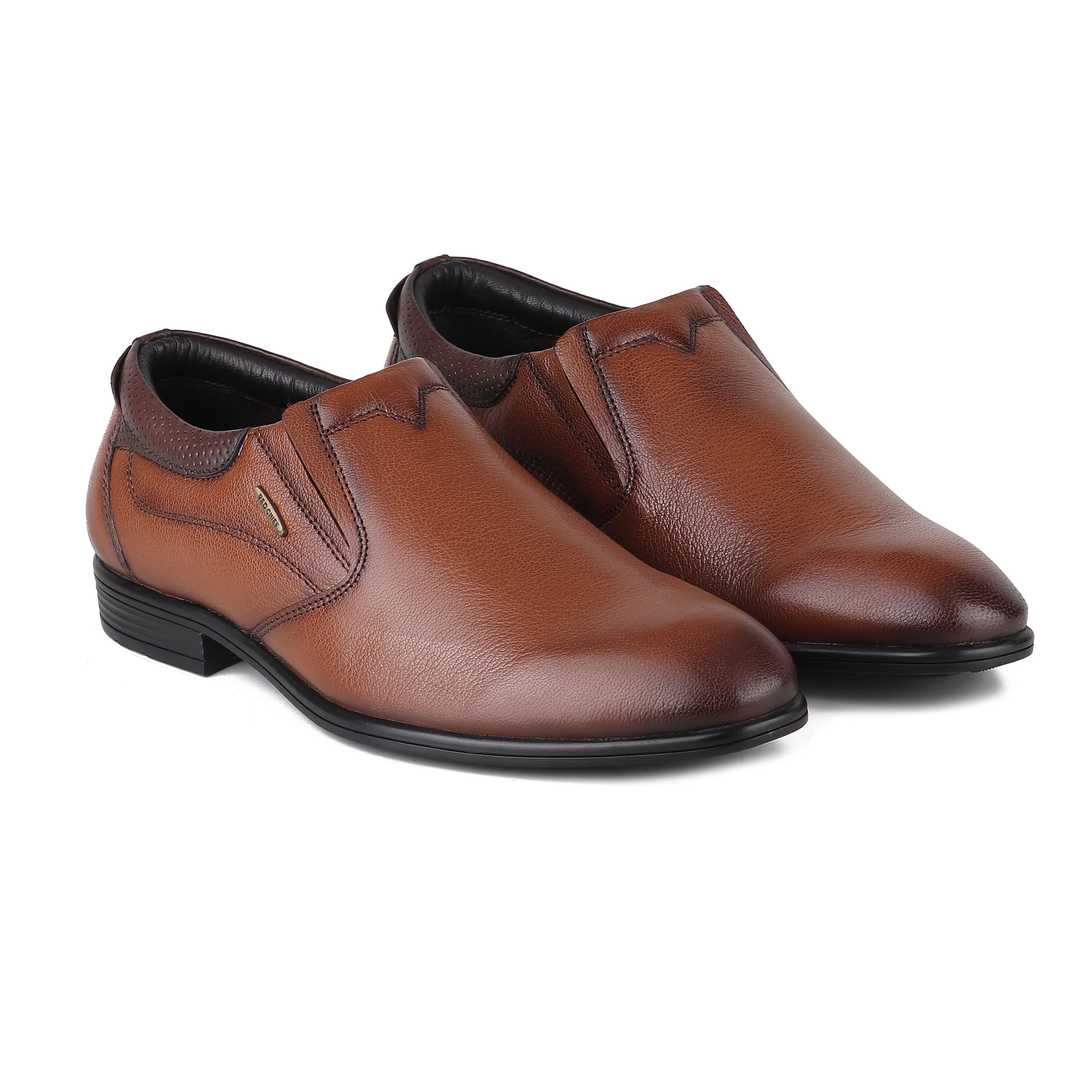 Red Chief Tan Formal Shoes for Men RC3975LR 006 - Image 5