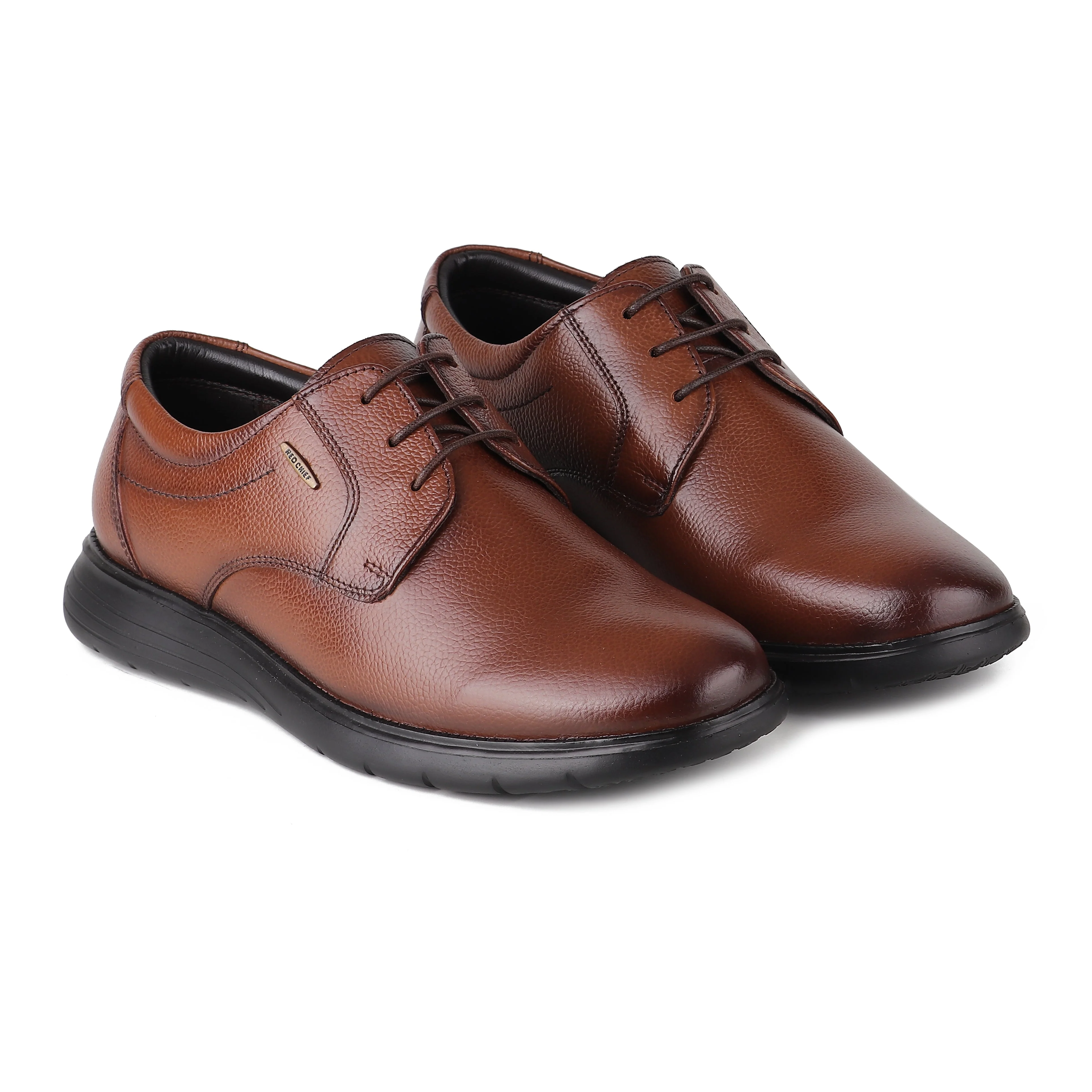 Red Chief Tan Formal Shoes for Men RC3978LR 006 - Image 5