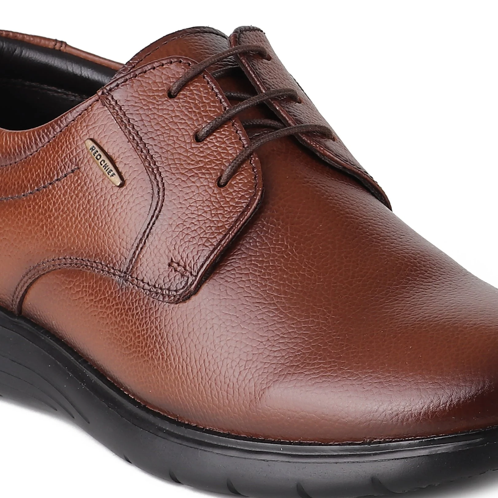 Red Chief Tan Formal Shoes for Men RC3978LR 006 - Image 8