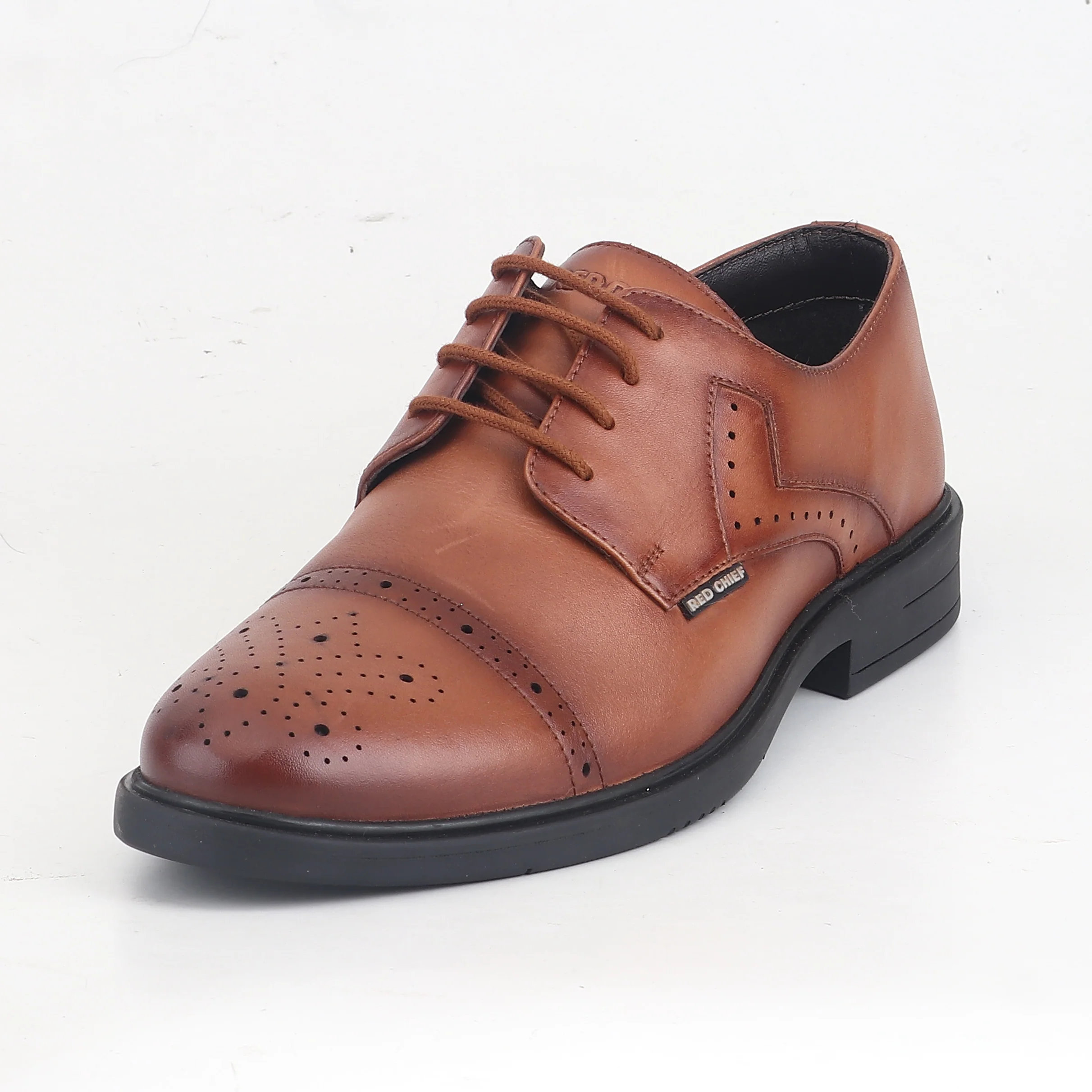 Red Chief D.Tan Formal Shoes for Men RC4025 399 - Image 5