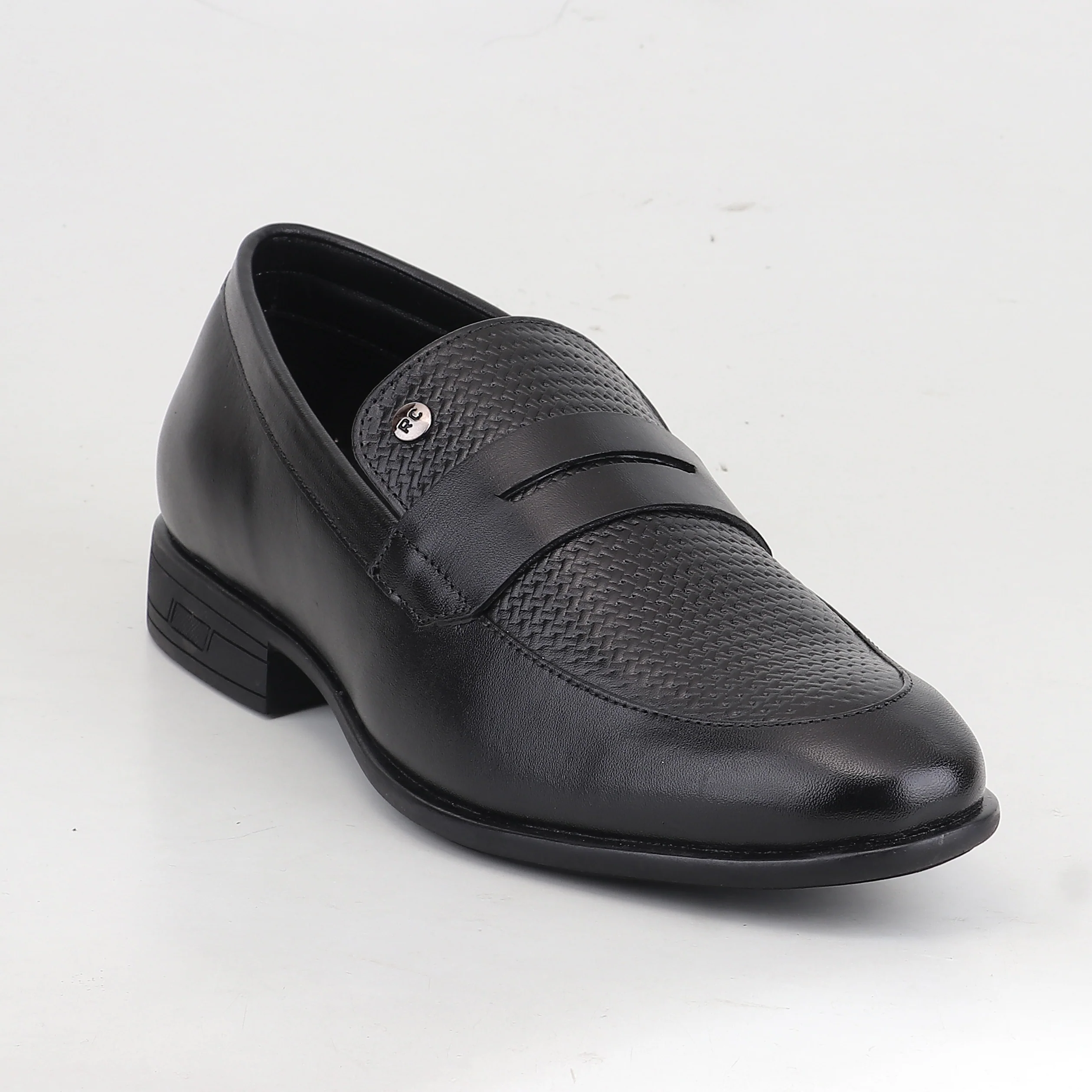 Red Chief Black Formal Shoes for Men RC4027 001 - Image 5