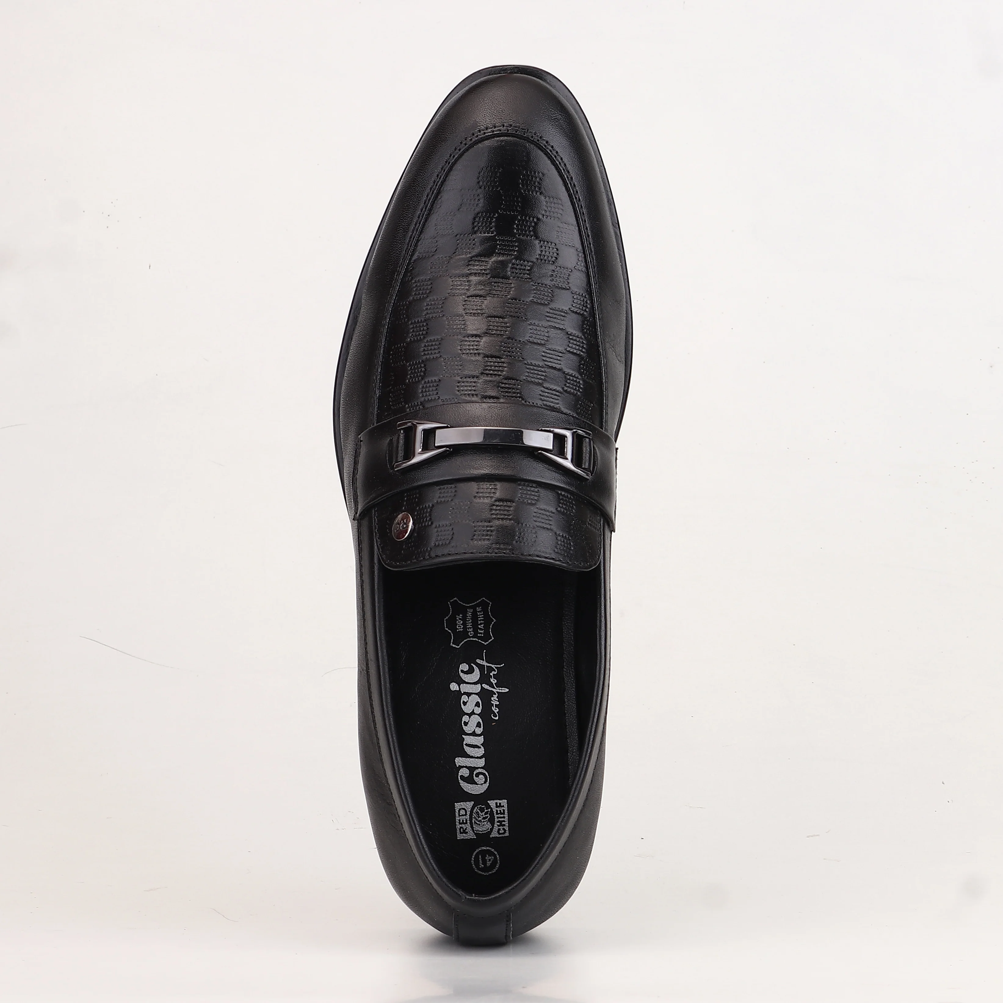 Red Chief Black Formal Shoes for Men RC4028 001 - Image 4